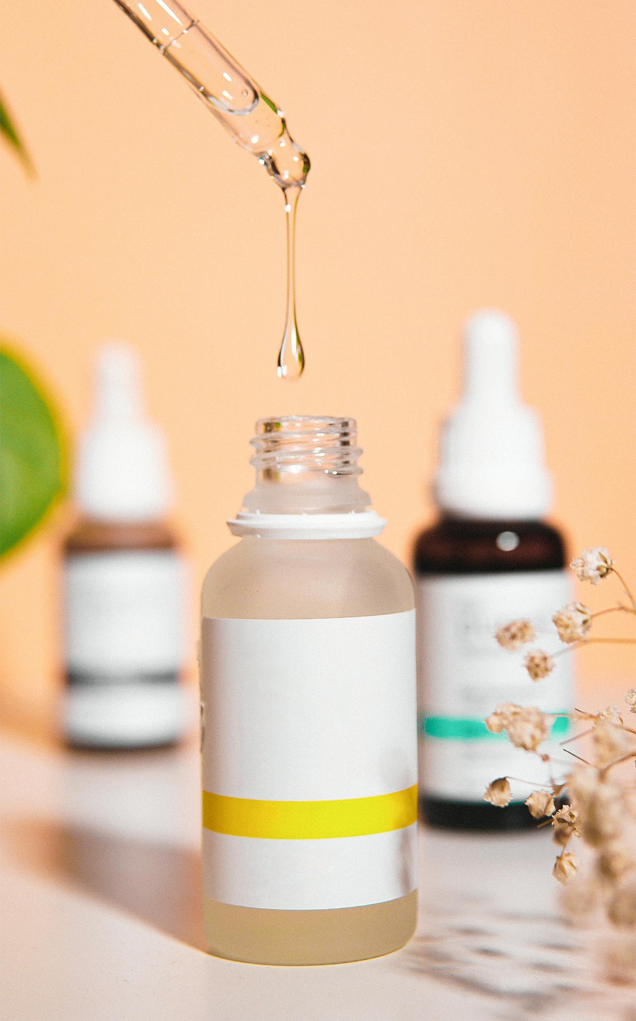 Profesyonel cilt bakım serum ve ampul ürünleri