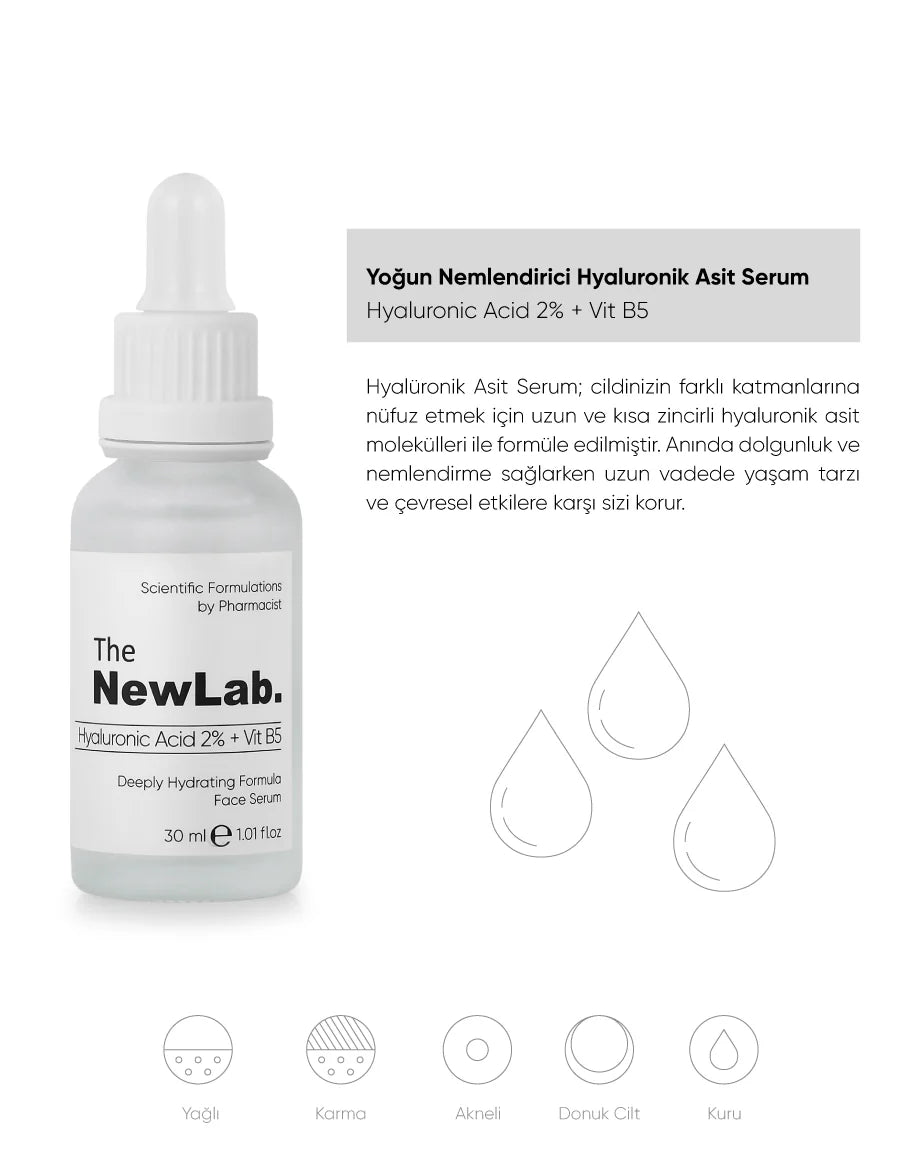 The NewLab Donuk & Cansız Ciltler için Yenileyici & Canlandırıcı Bakım Seti