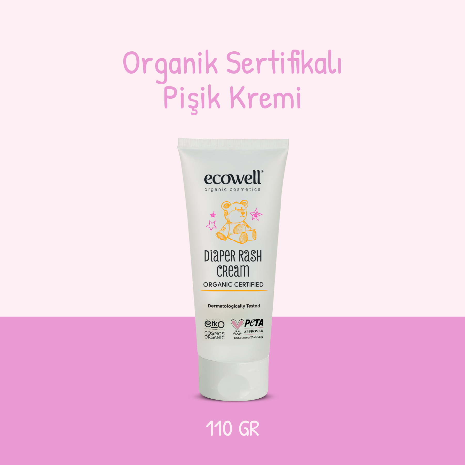 Ecowell Organik Pişik Kremi
