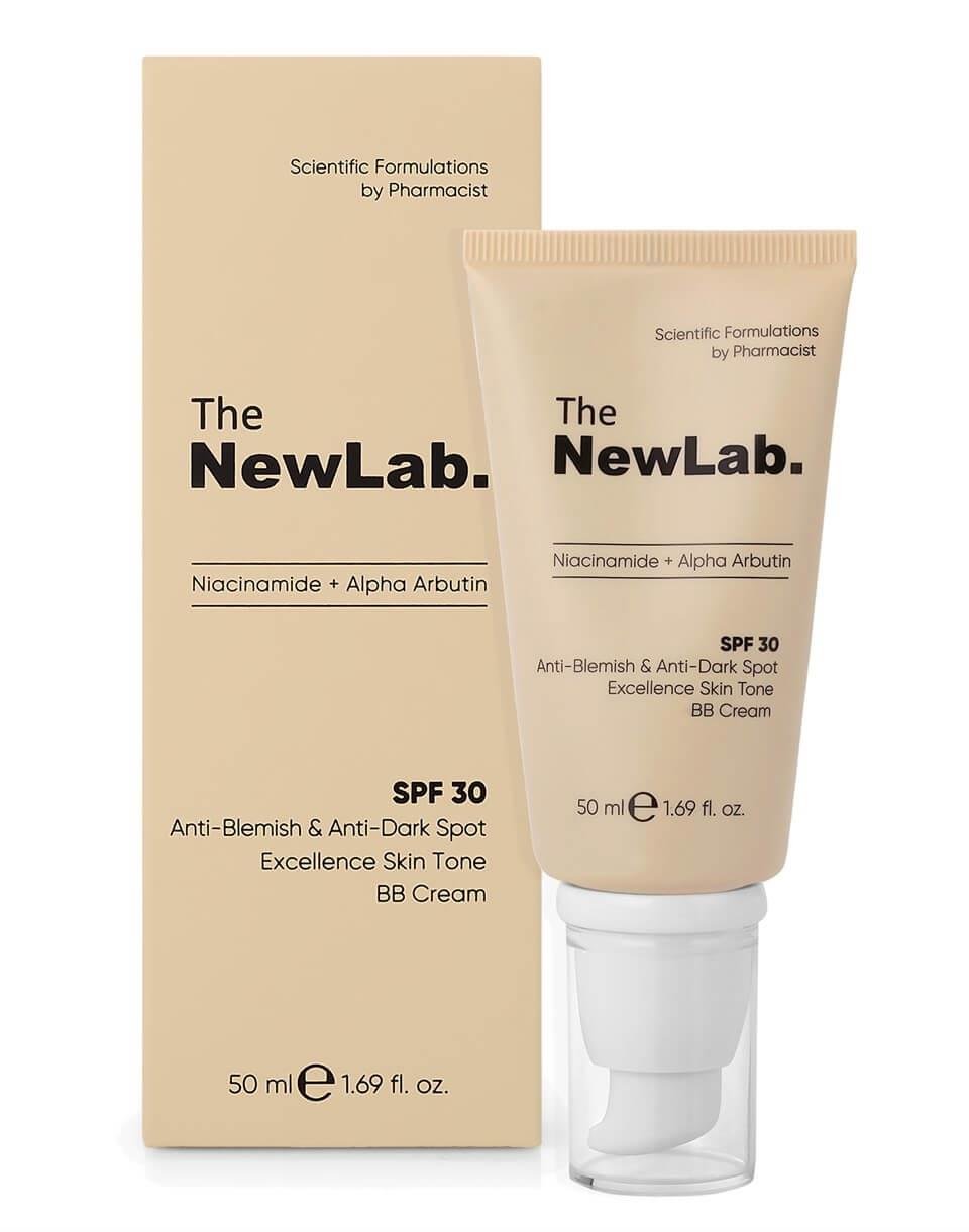 The NewLab Akne ve Leke Karşıtı Cilt Tonu Eşitleyici SPF 30 BB Krem