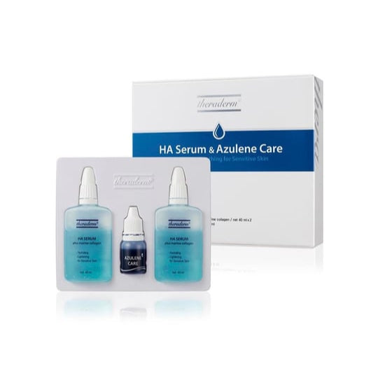 Theraderm Ha Serum + Azul Care Serum Kit