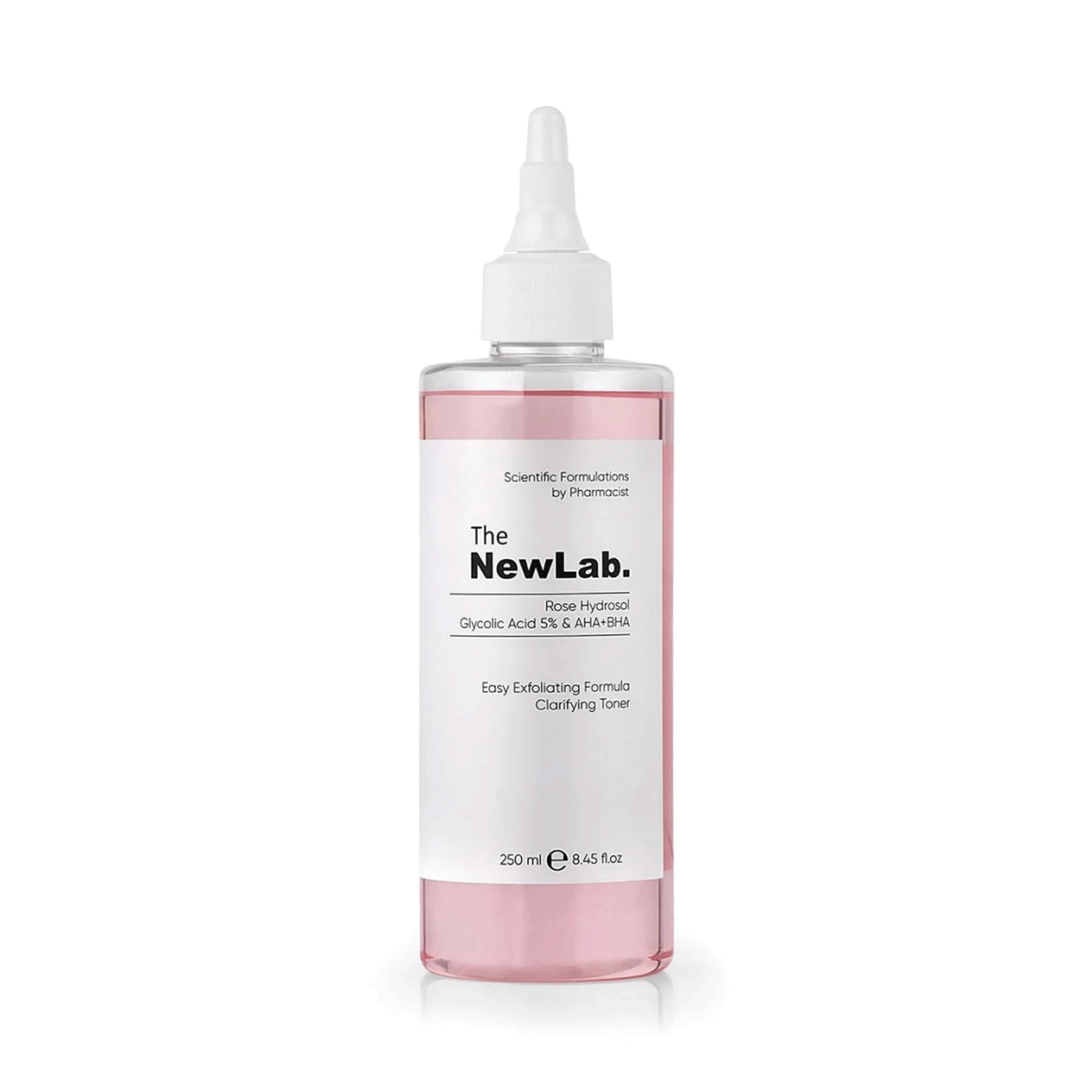 The NewLab Canlandırıcı & Cilt Tonu Eşitleyici Toner Rose Hydrosol Glycolic Acid 5% & AHA+BHA