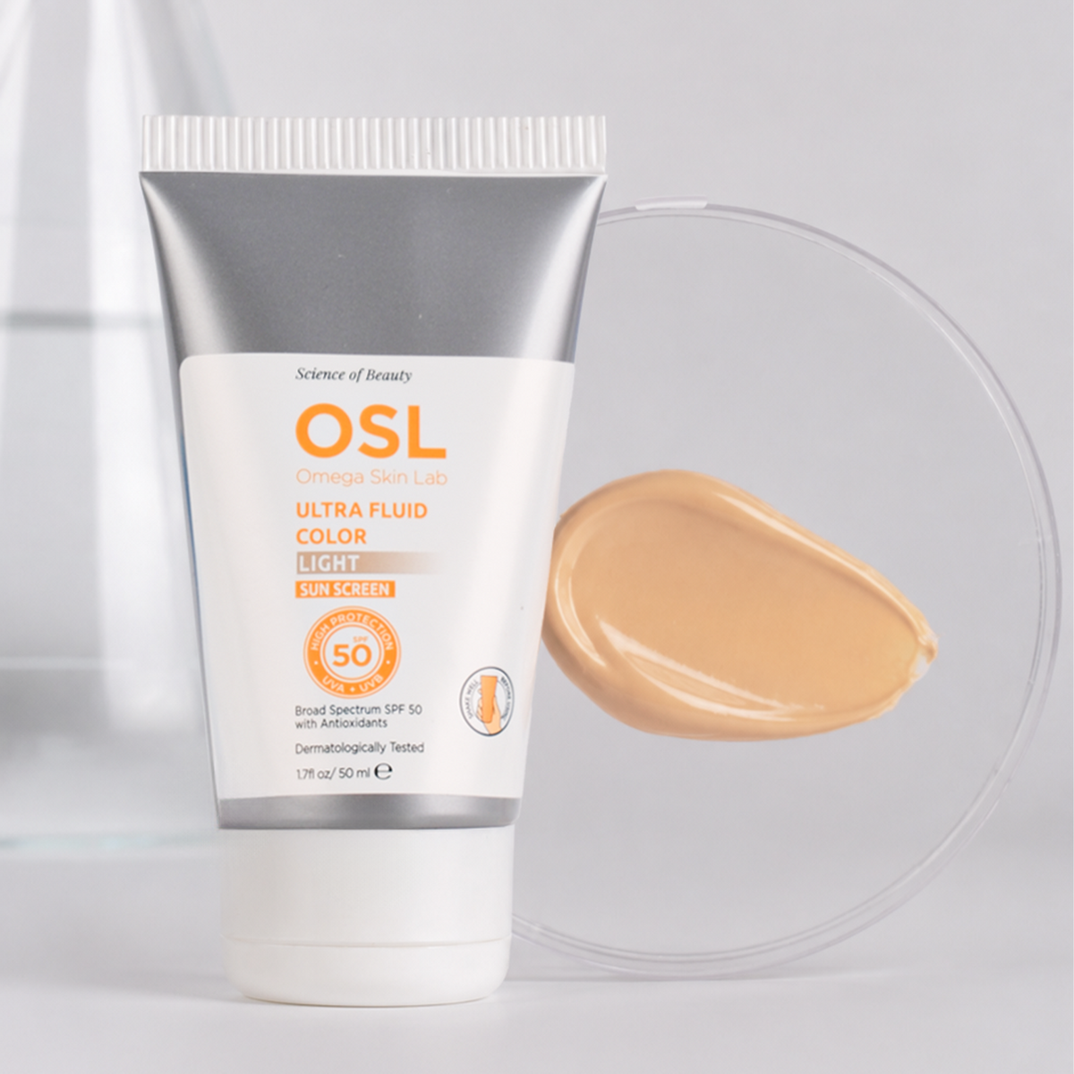 Omega Skin Lab Ultra Fluid Color Light SPF 50