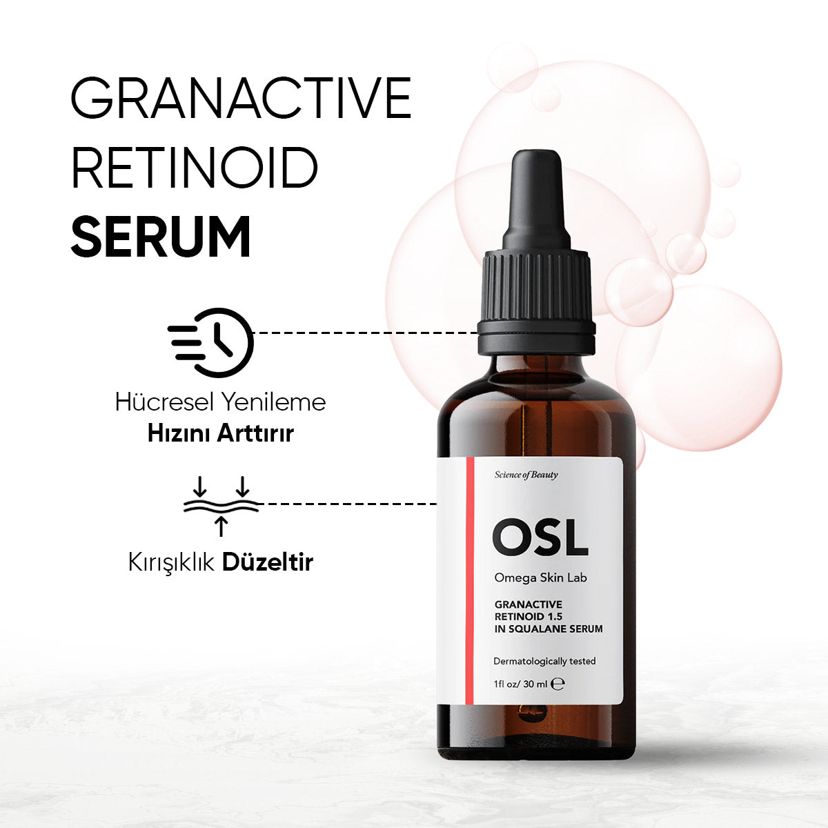 Omega Skin Lab Granactive Retinoid 1.5 in Squalane Serum