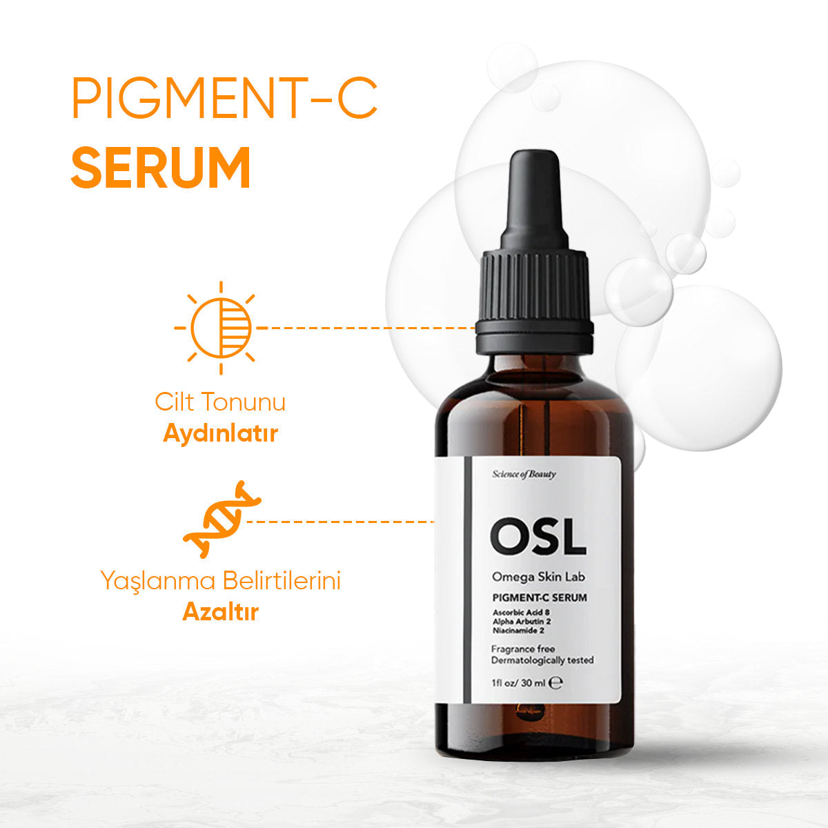 Omega Skin Lab Pigment-C Serum