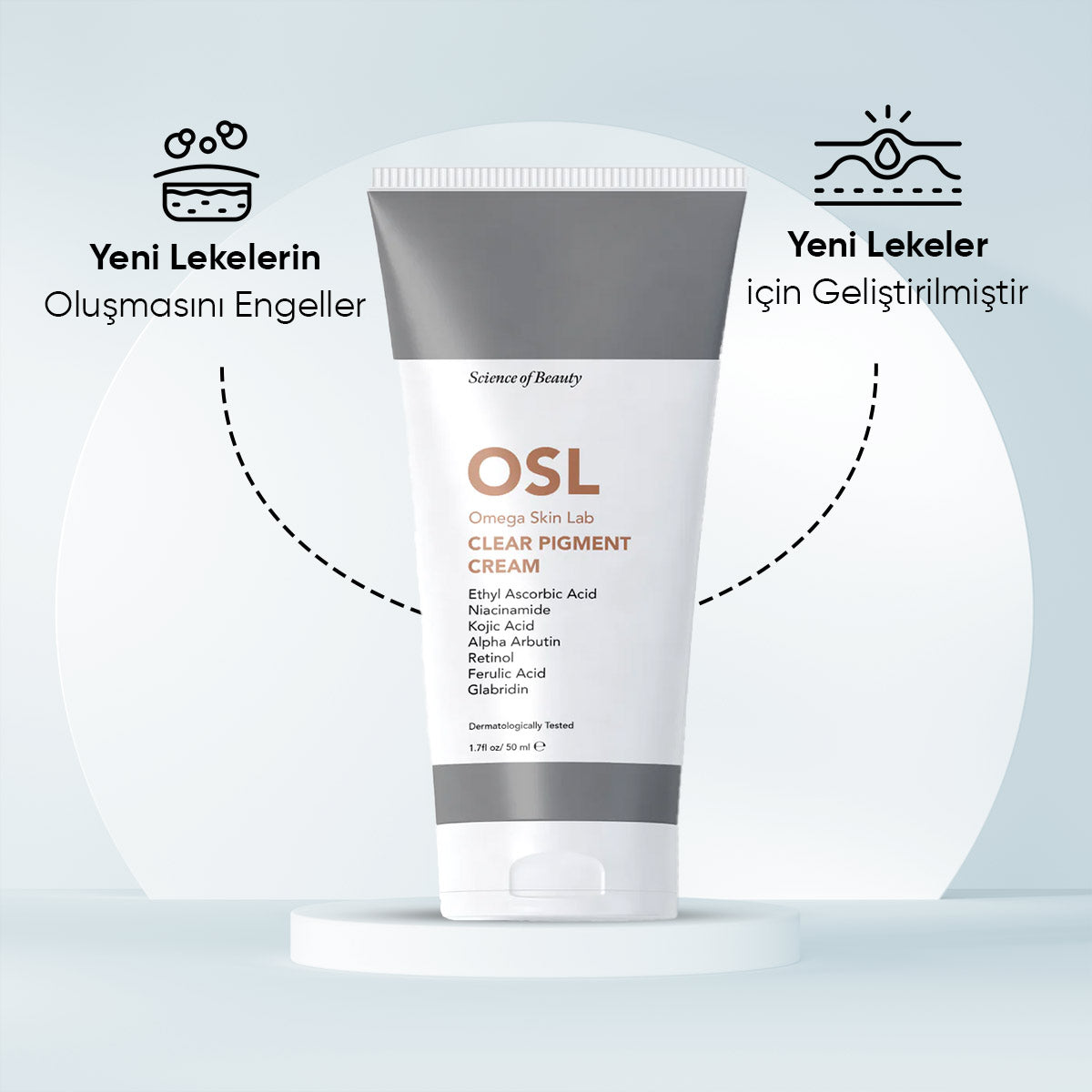 Omega Skin Lab Clear Pigment Cream