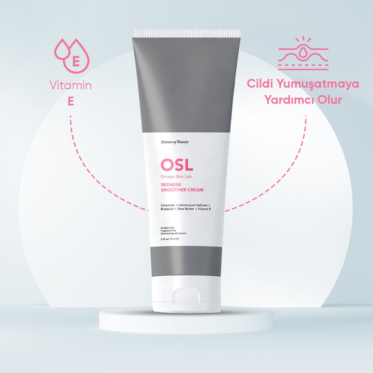 Omega Skin Lab Redness Smoother Cream
