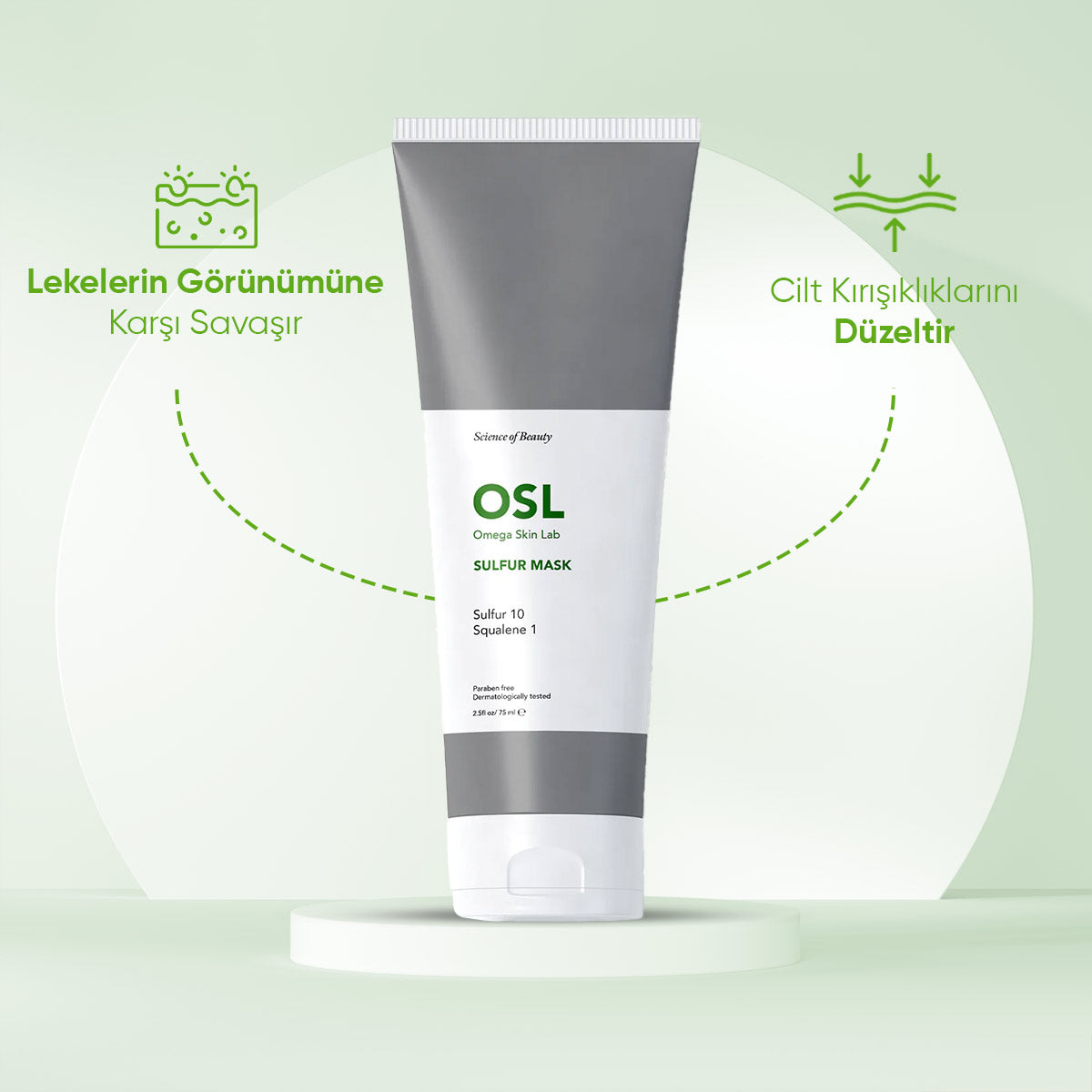 Omega Skin Lab Sulfur Mask