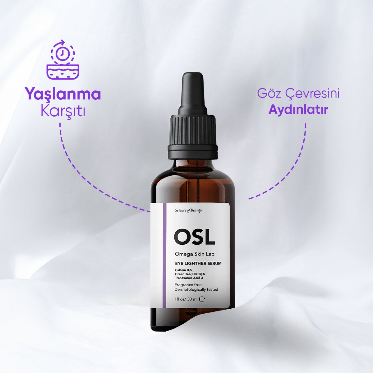 Omega Skin Lab Eye Lighter Serum