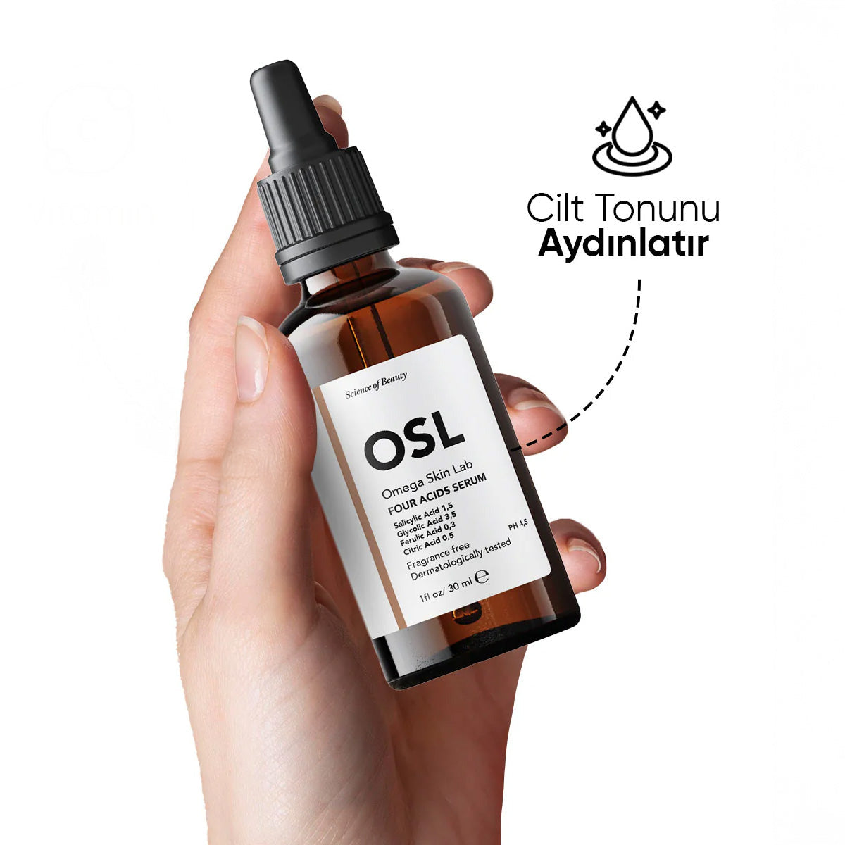 Omega Skin Lab Four Acids Serum
