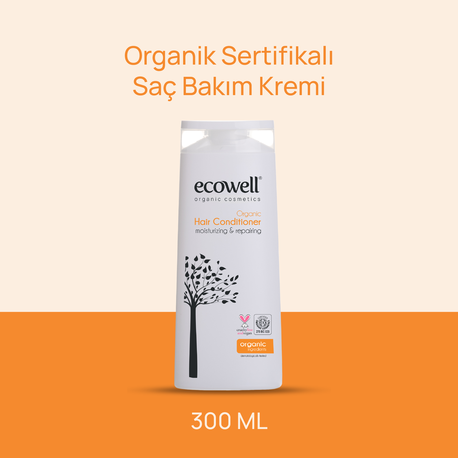 Ecowell Saç Bakım Kremi