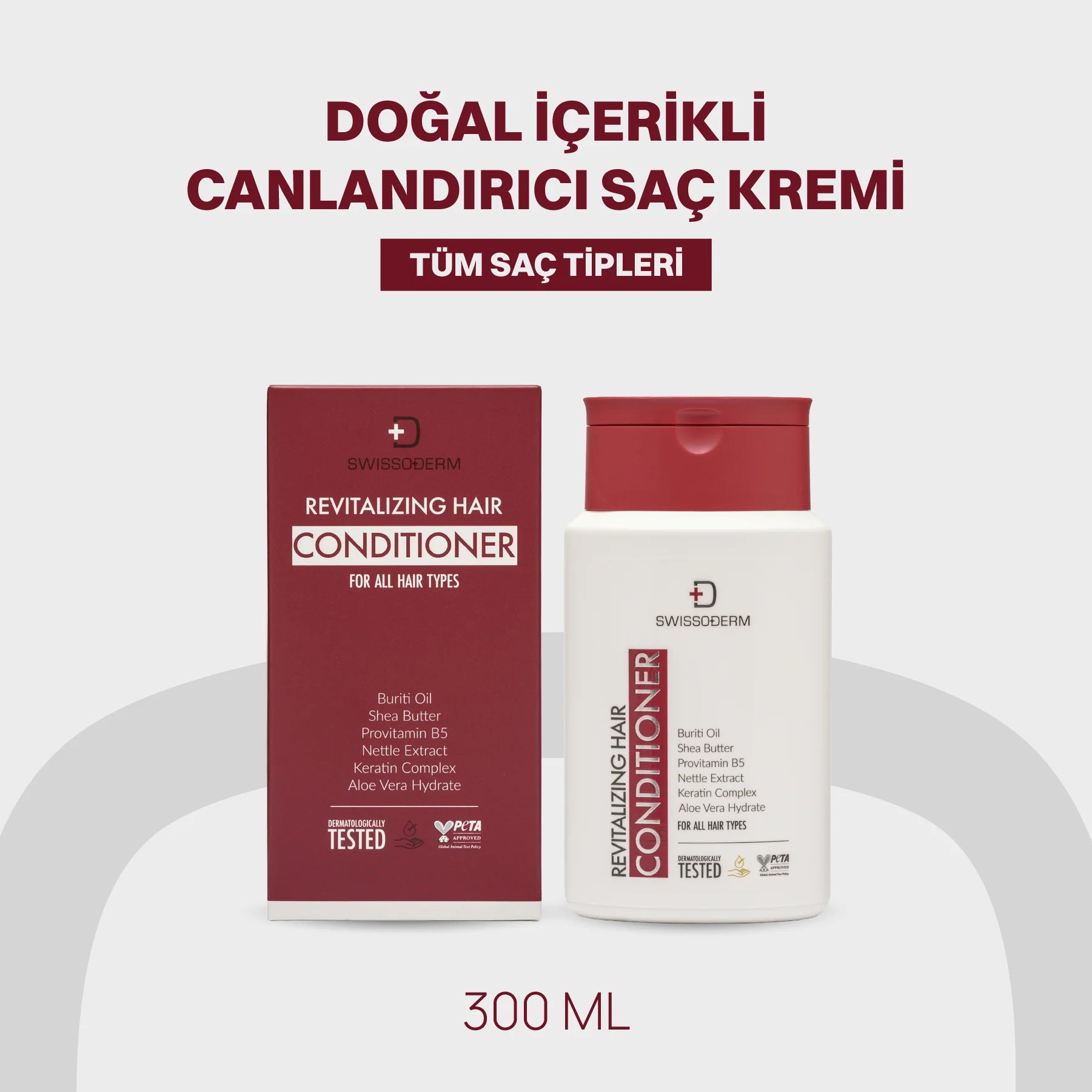 Swissoderm Canlandırıcı Saç Kremi