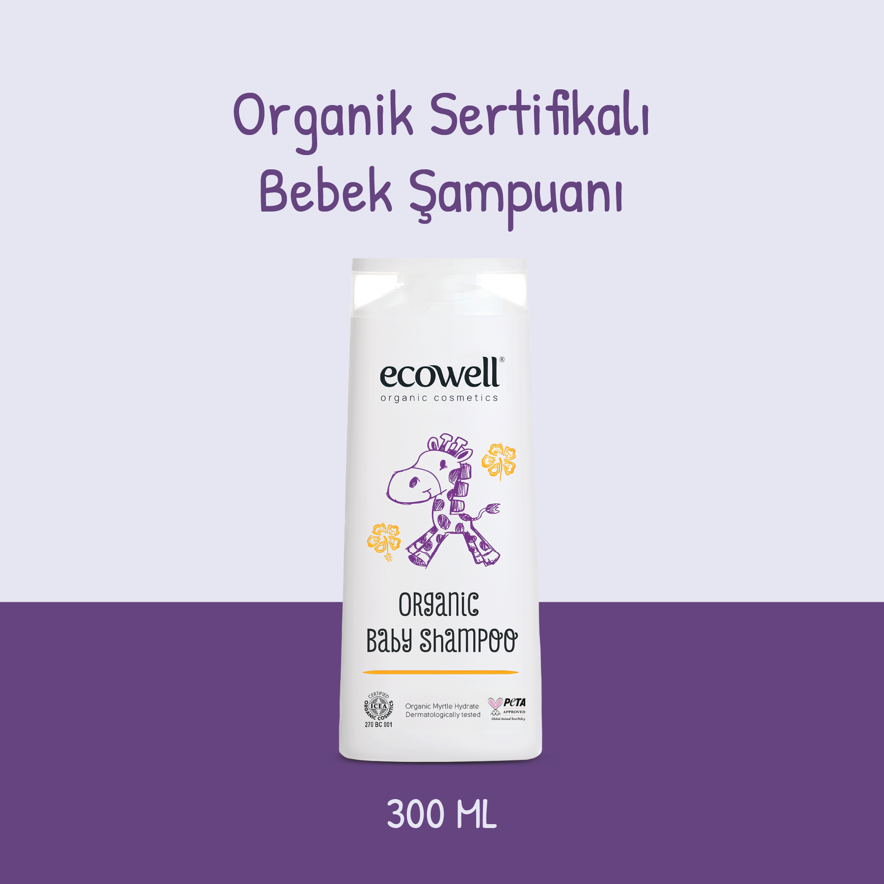 Ecowell Bebek Şampuanı
