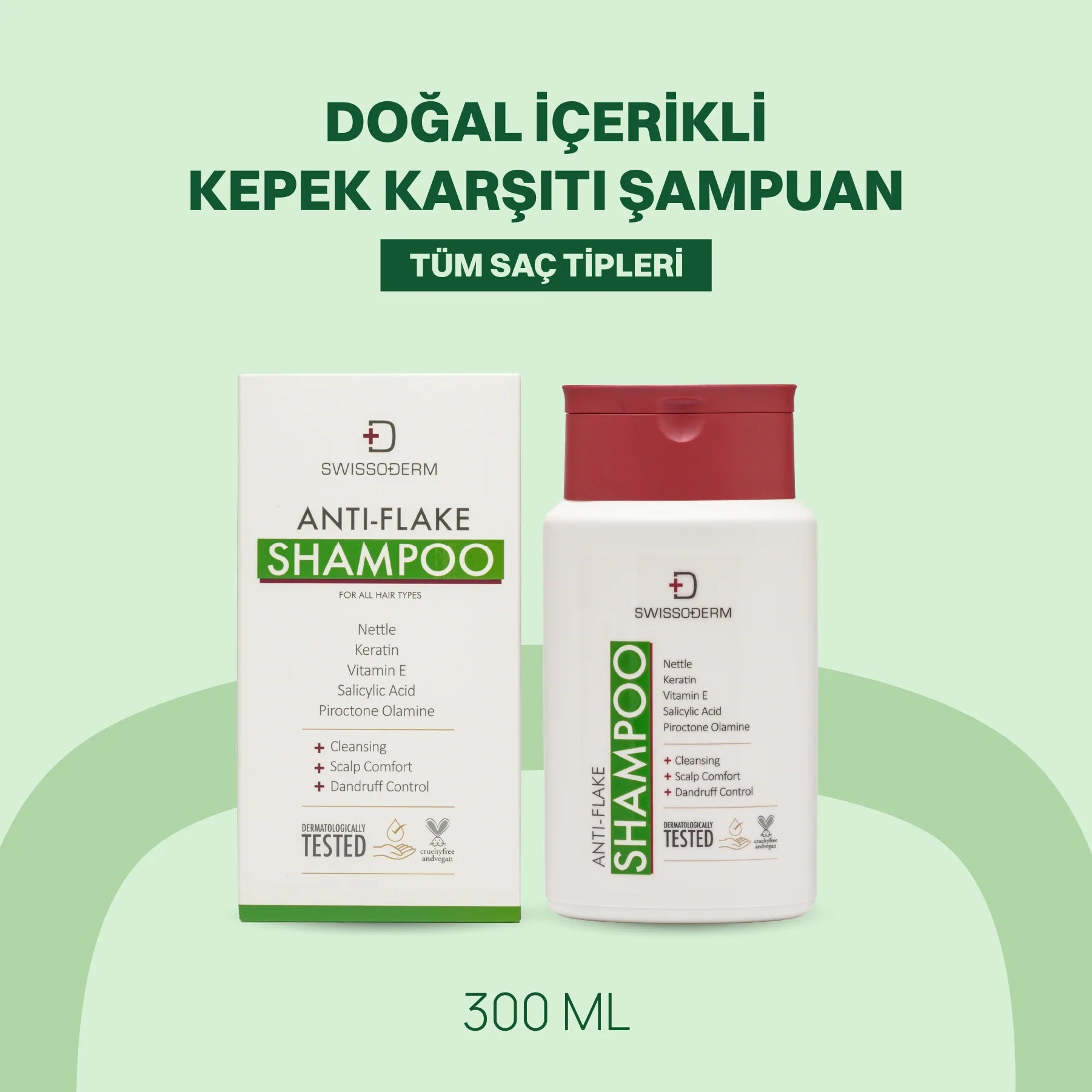 Swissoderm Kepek Karşıtı Şampuan Anti Flake