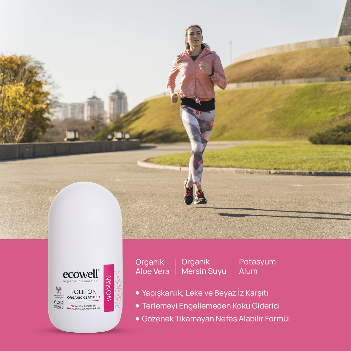Ecowell Organik Roll-On Deodorant