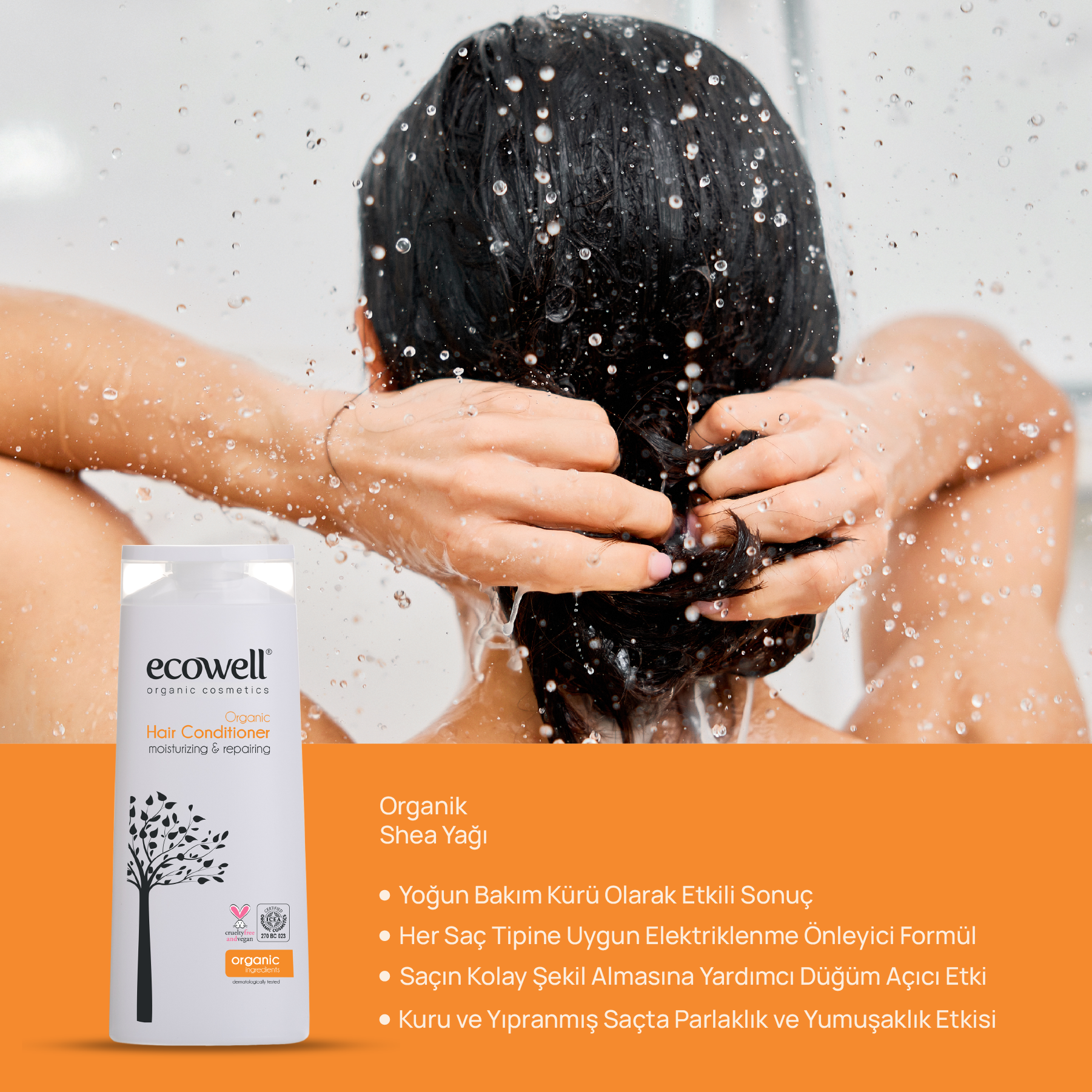 Ecowell Saç Bakım Kremi