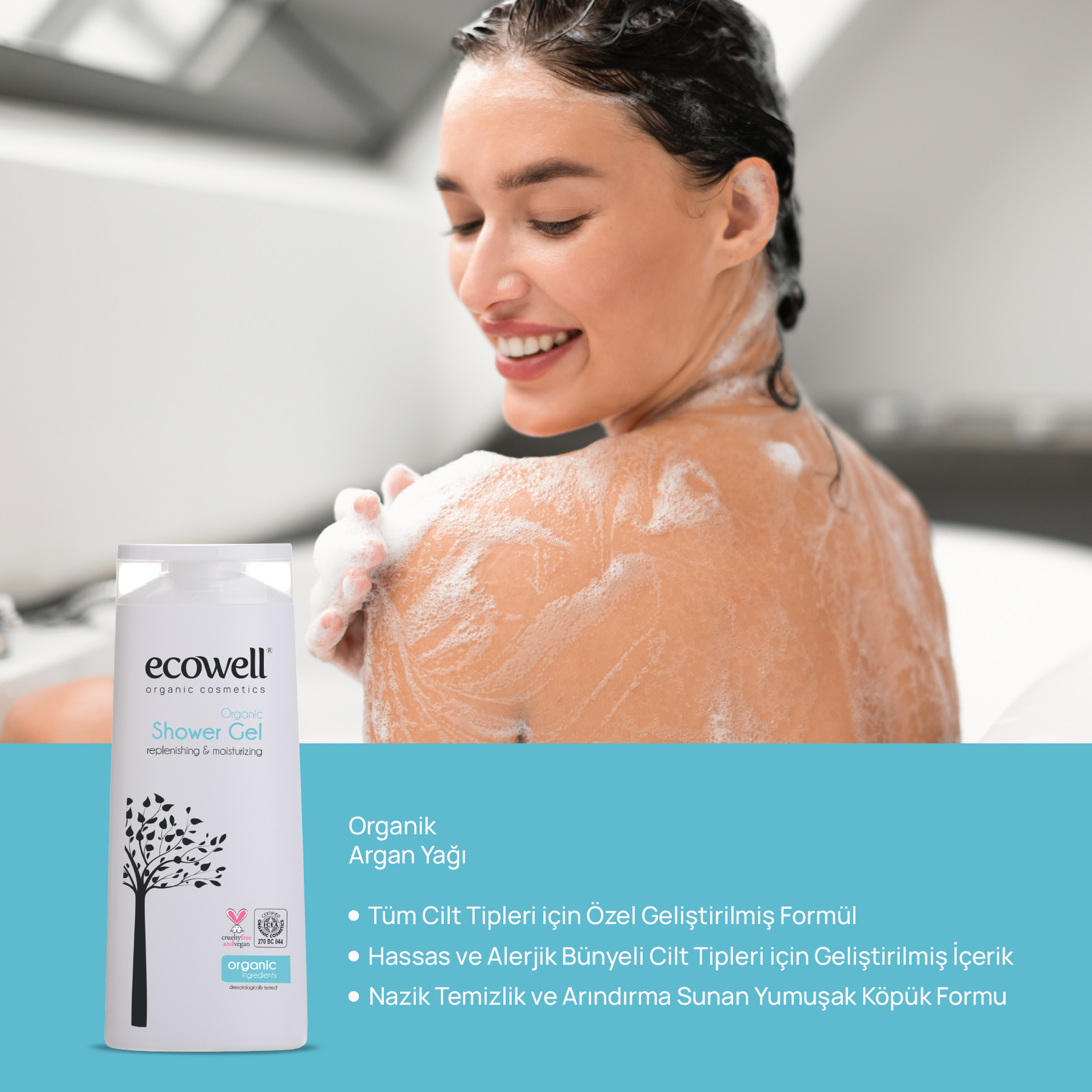 Ecowell Duş Jeli
