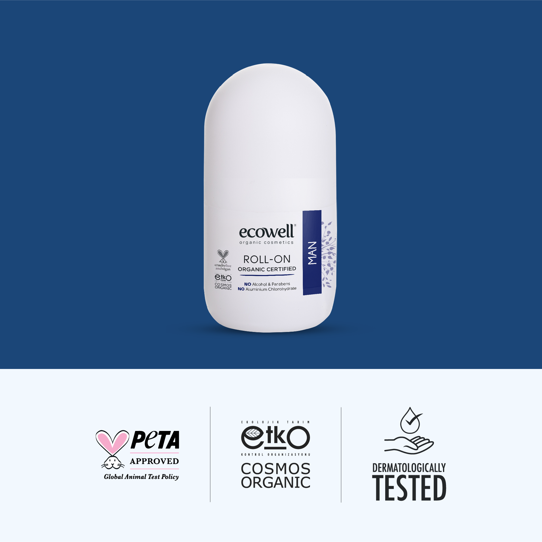 Ecowell Organik Roll-On Deodorant