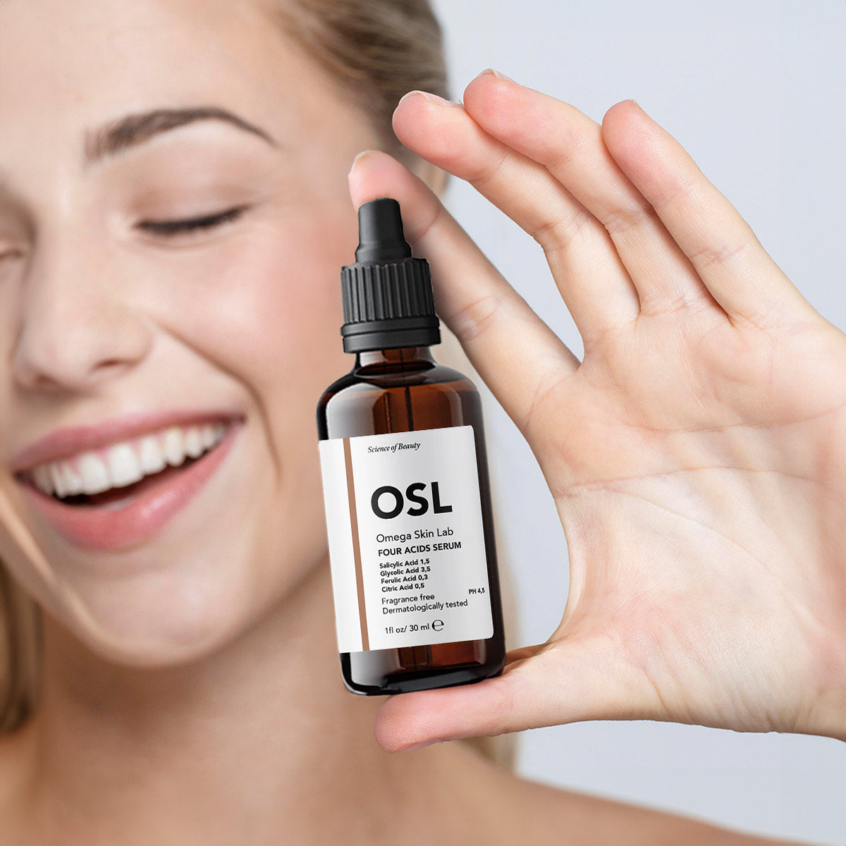 Omega Skin Lab Four Acids Serum