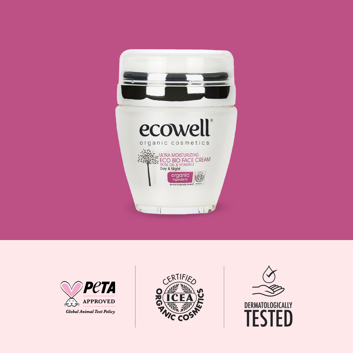 Ecowell Ultra Nemlendirici ECO BIO Yüz Bakım Kremi