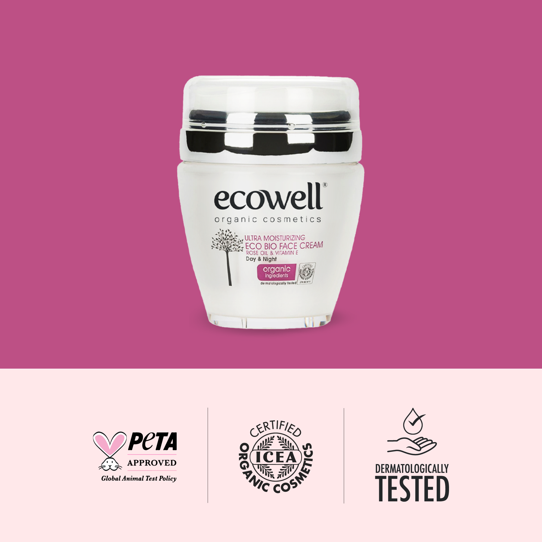 Ecowell Ultra Nemlendirici ECO BIO Yüz Bakım Kremi
