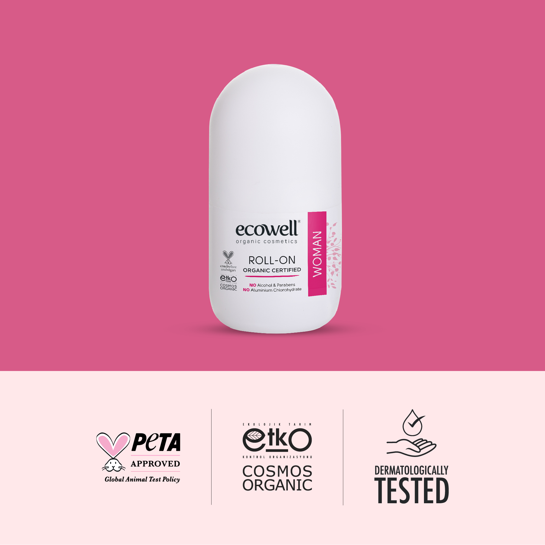 Ecowell Organik Roll-On Deodorant