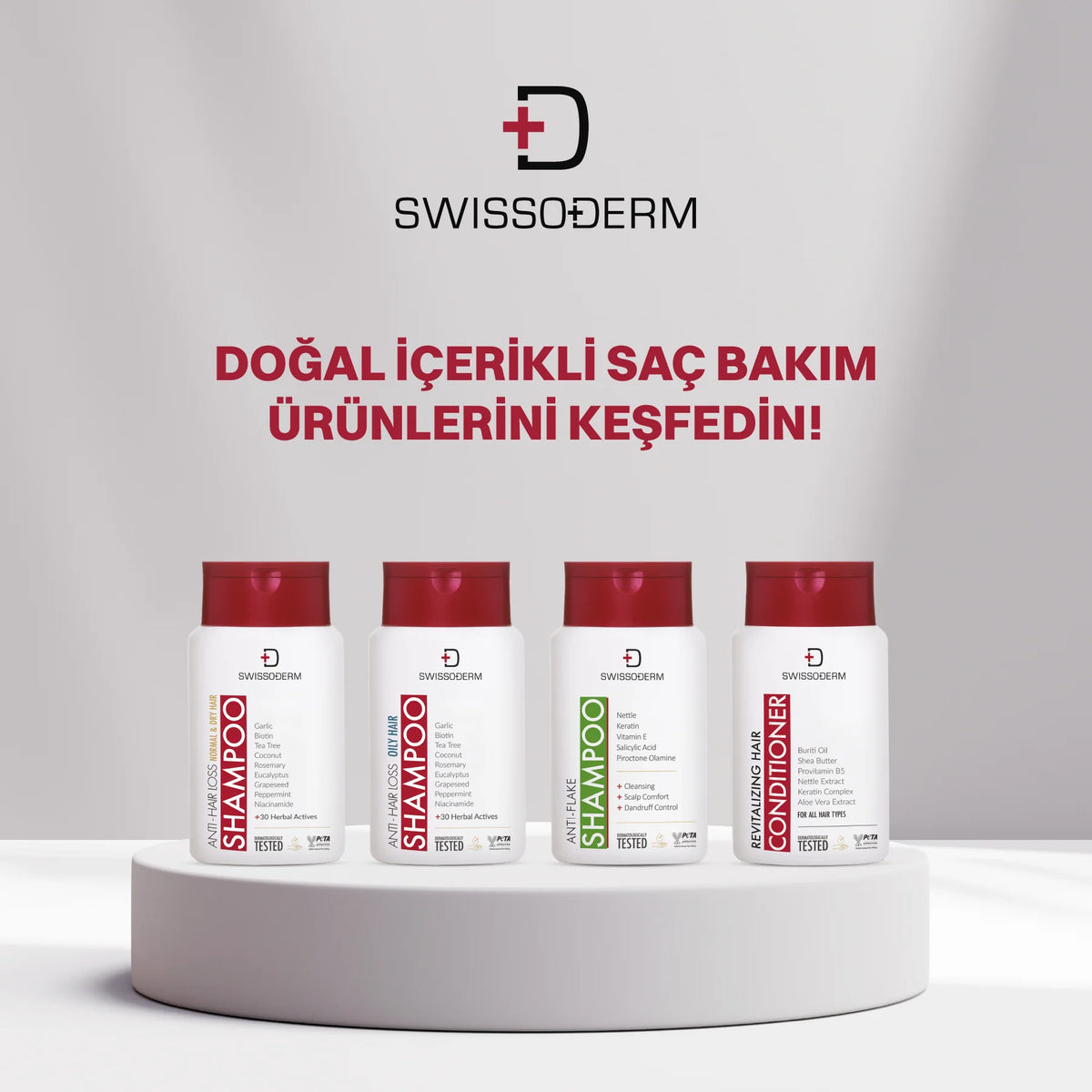 Swissoderm Kepek Karşıtı Şampuan Anti Flake