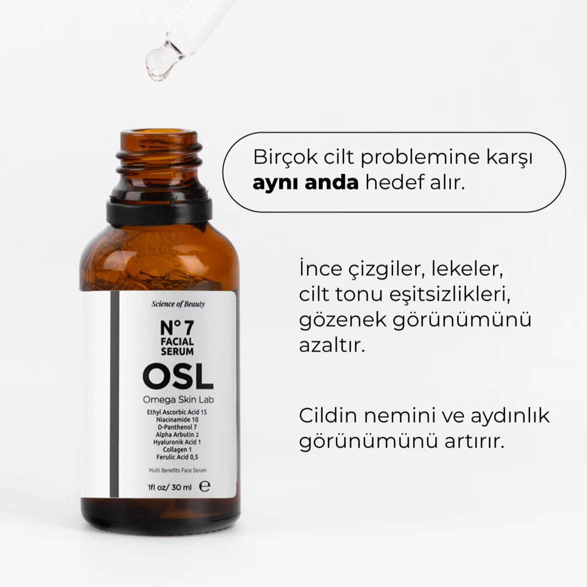 Omega Skin Lab No:7 Facial Serum