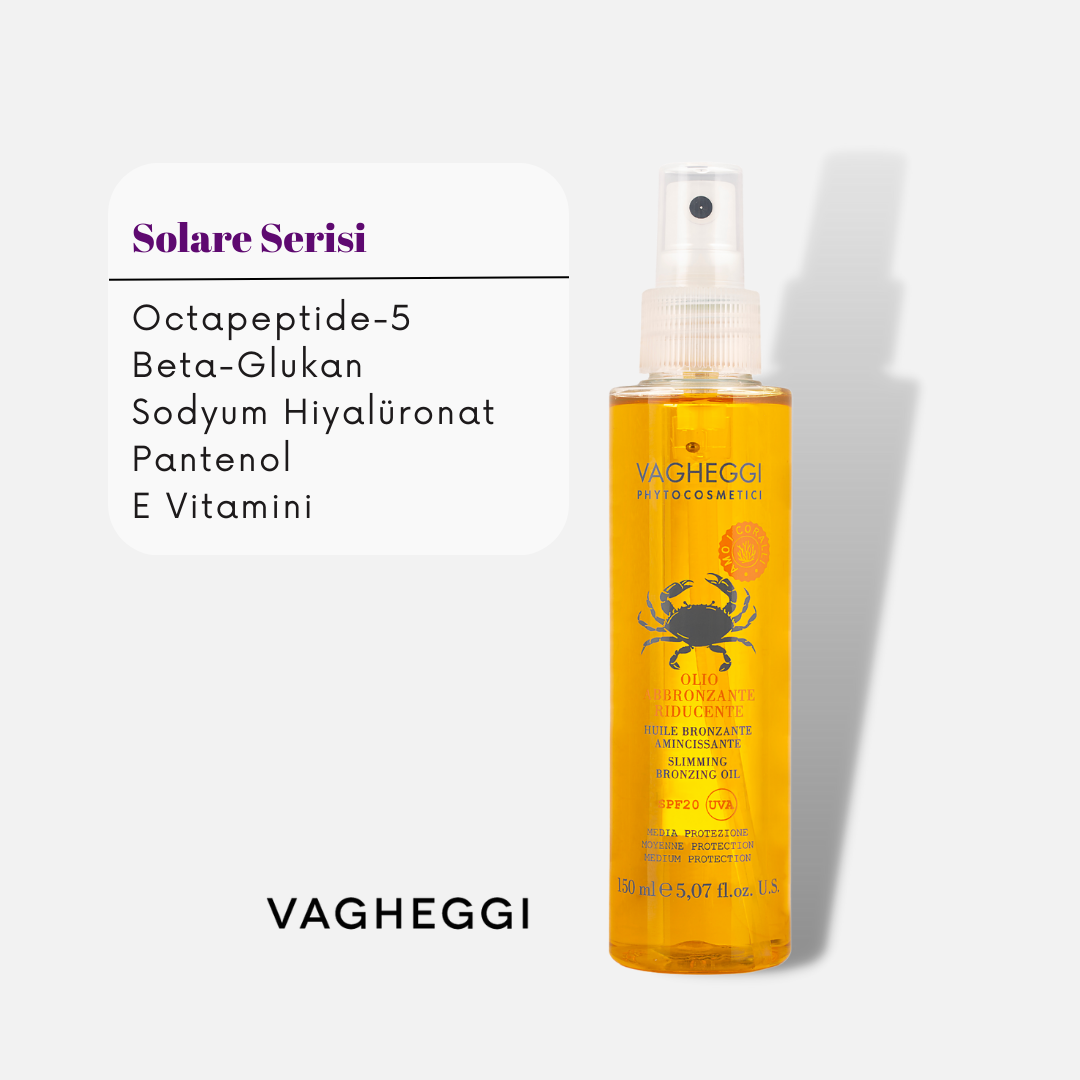 Vagheggi Solare Slimming Bronzing Oil Spf20
