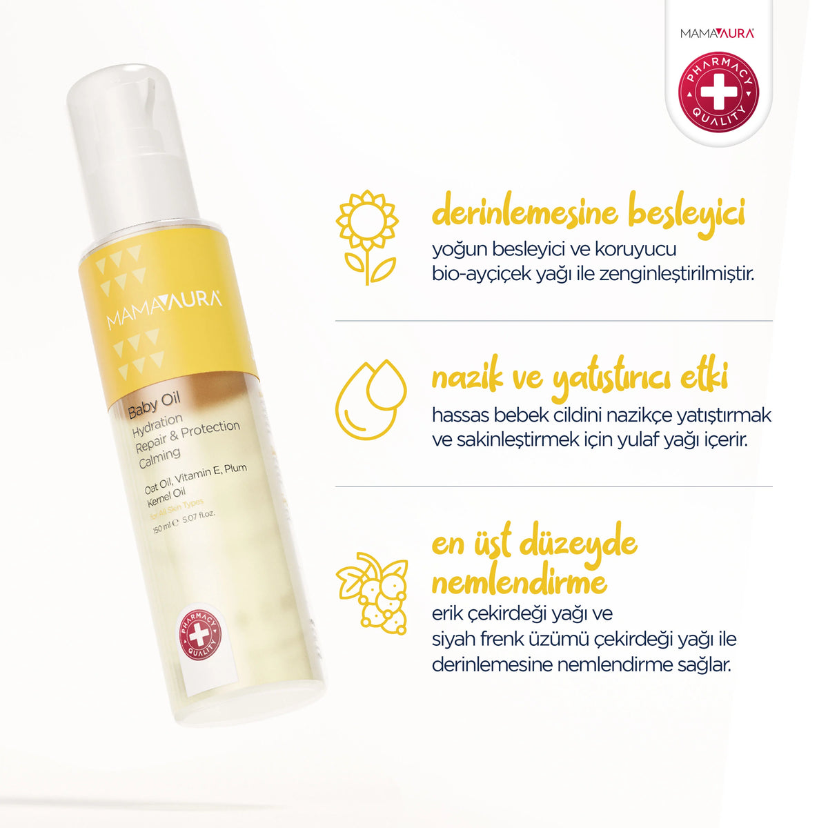 Mamaaura Baby Oil