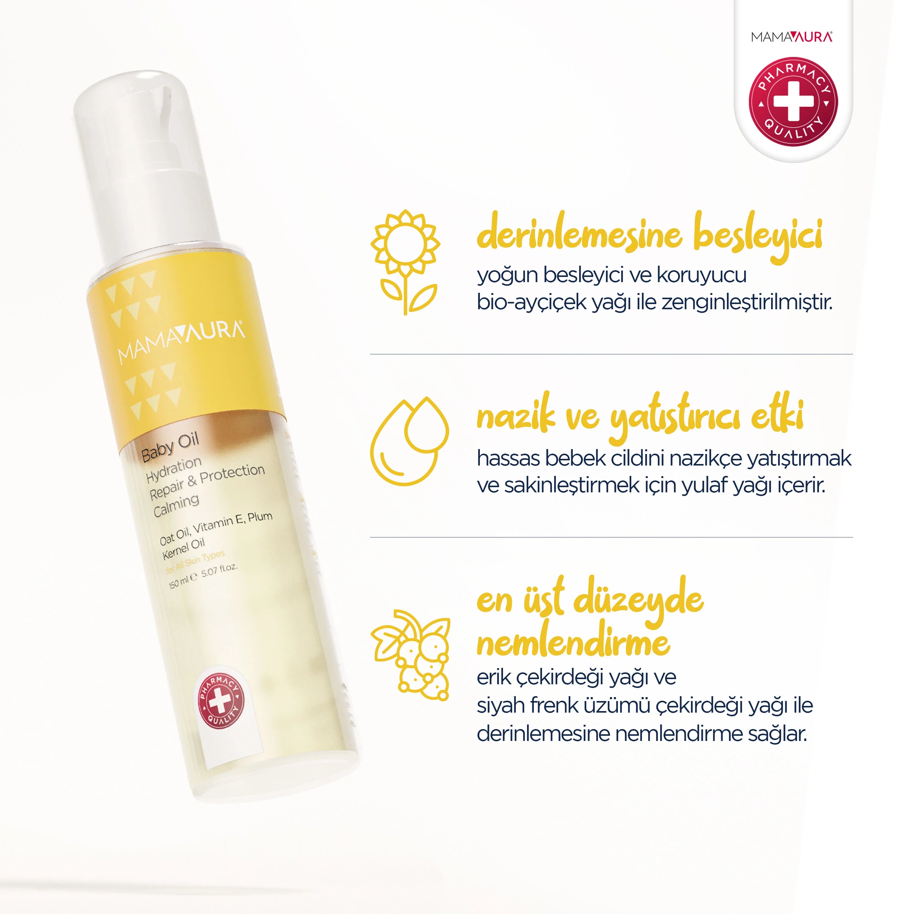 Mamaaura Baby Oil