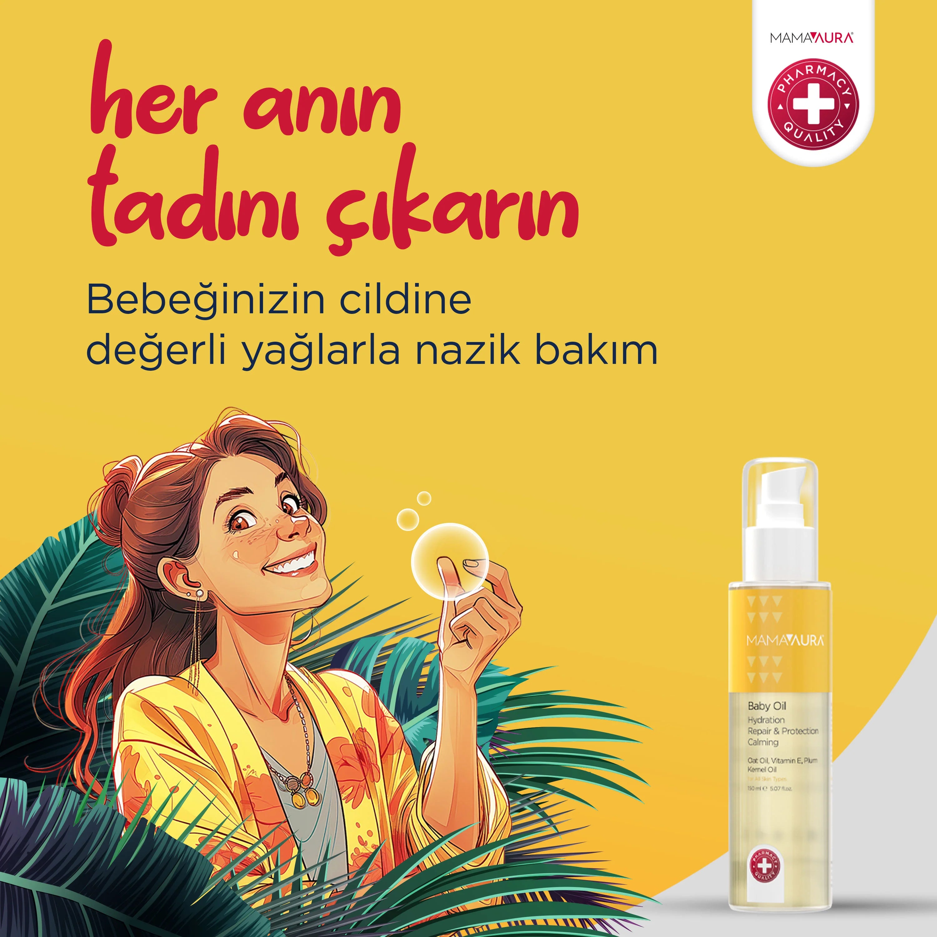 Mamaaura Baby Oil