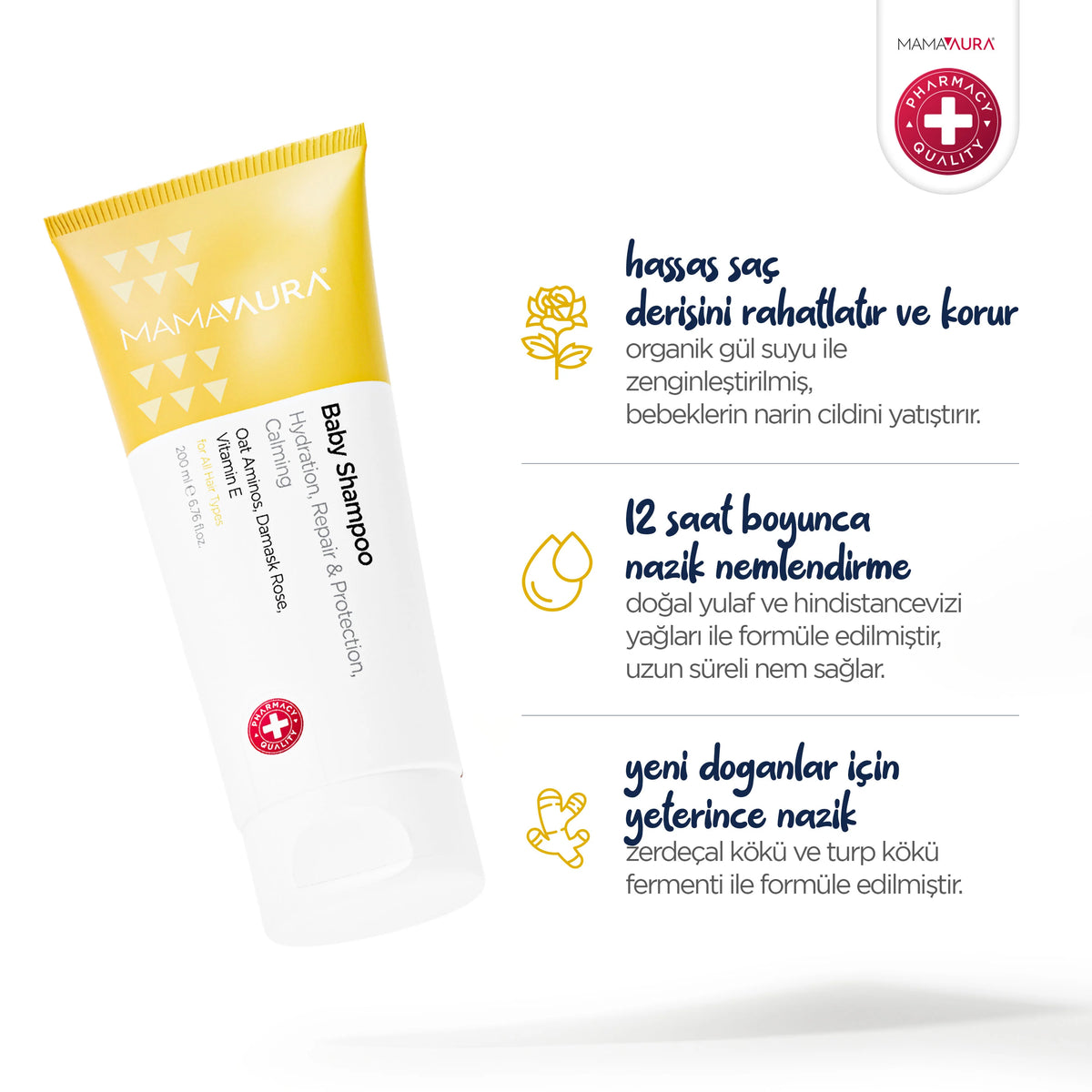 Mamaaura Baby Shampoo