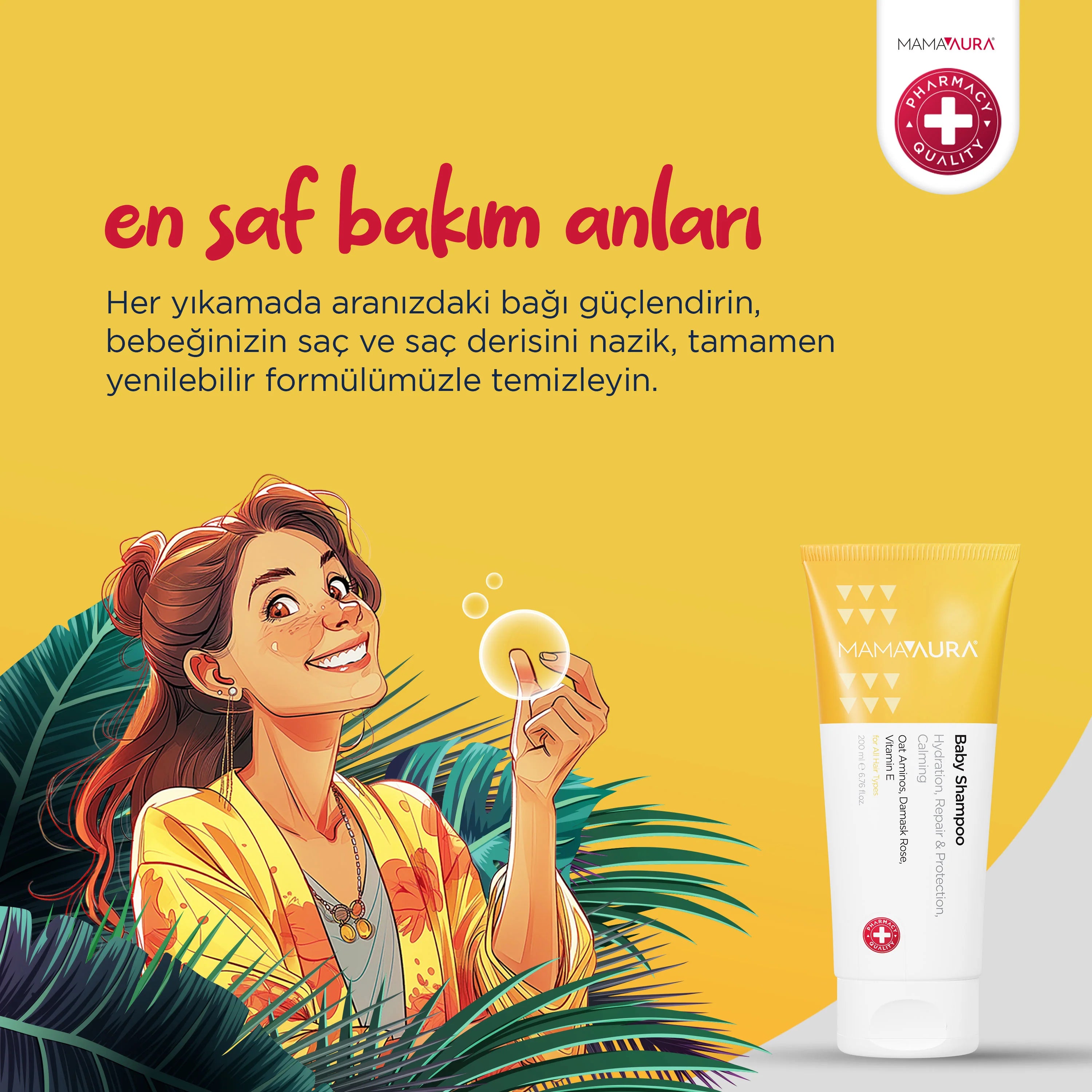 Mamaaura Baby Shampoo