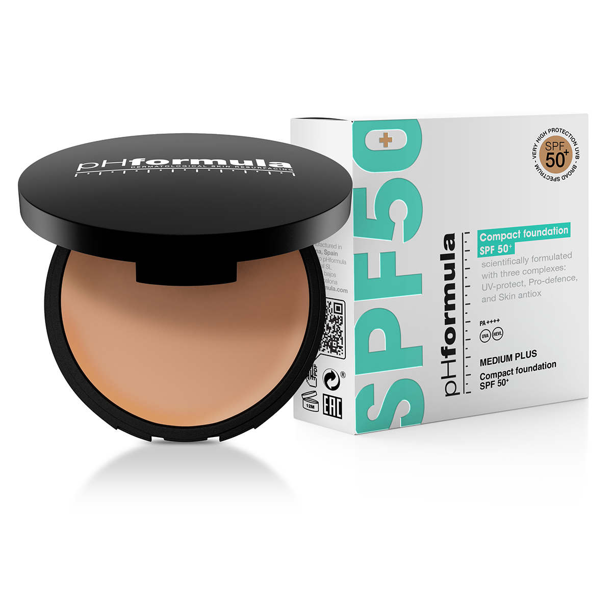 pHformula Compact Foundation Plus SPF 50+
