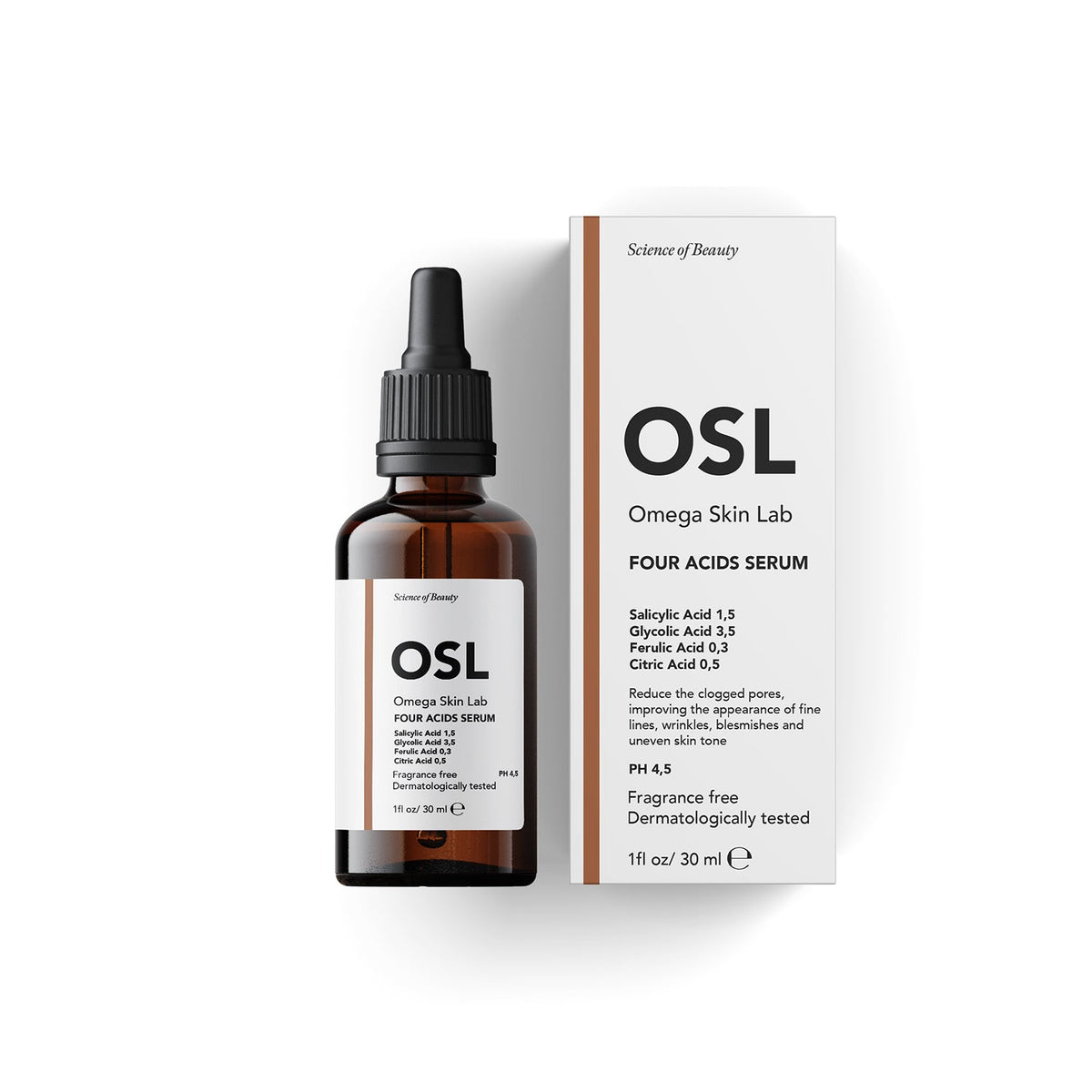 Omega Skin Lab Four Acids Serum
