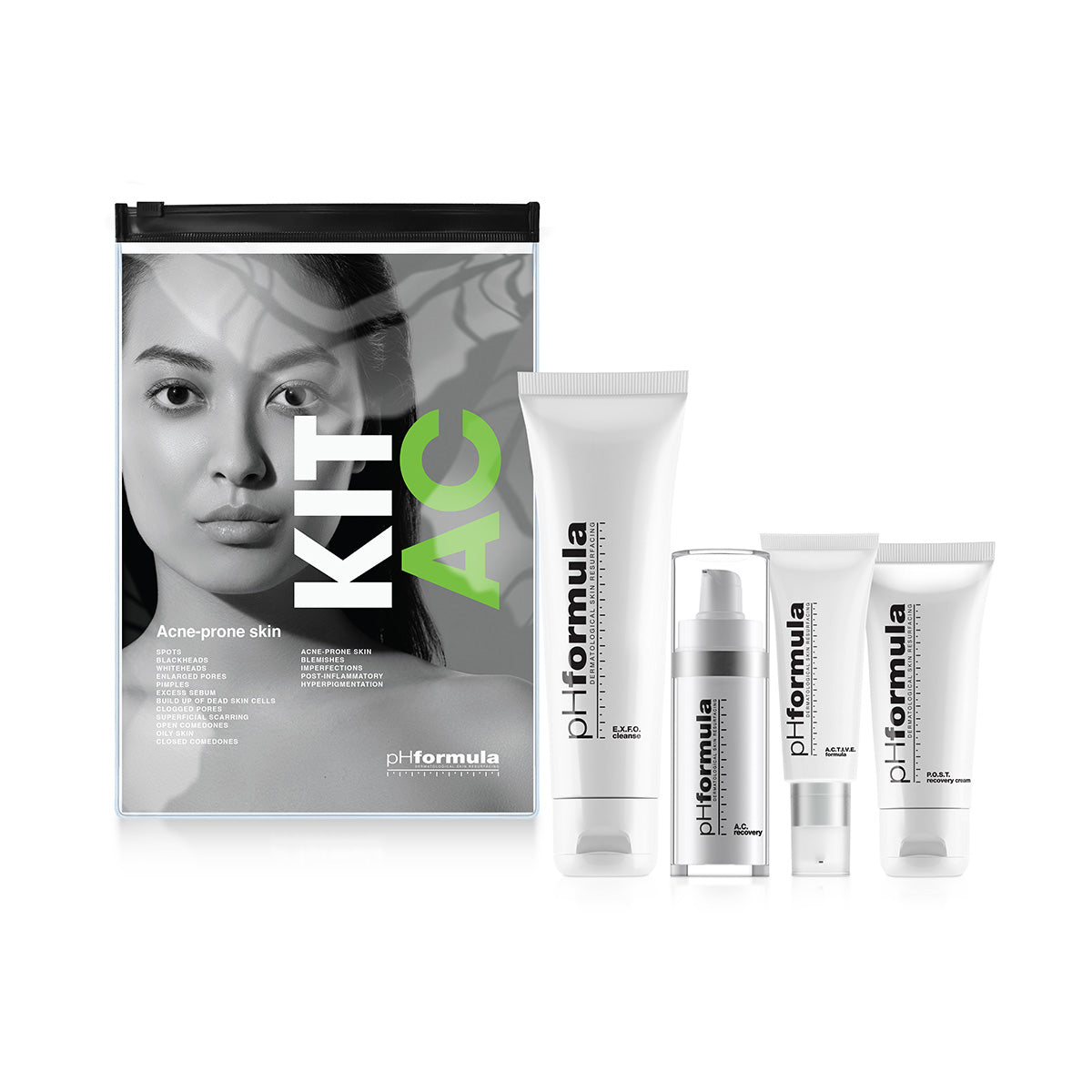 pHformula AC (ACNE) Resurfacing Homecare Kit