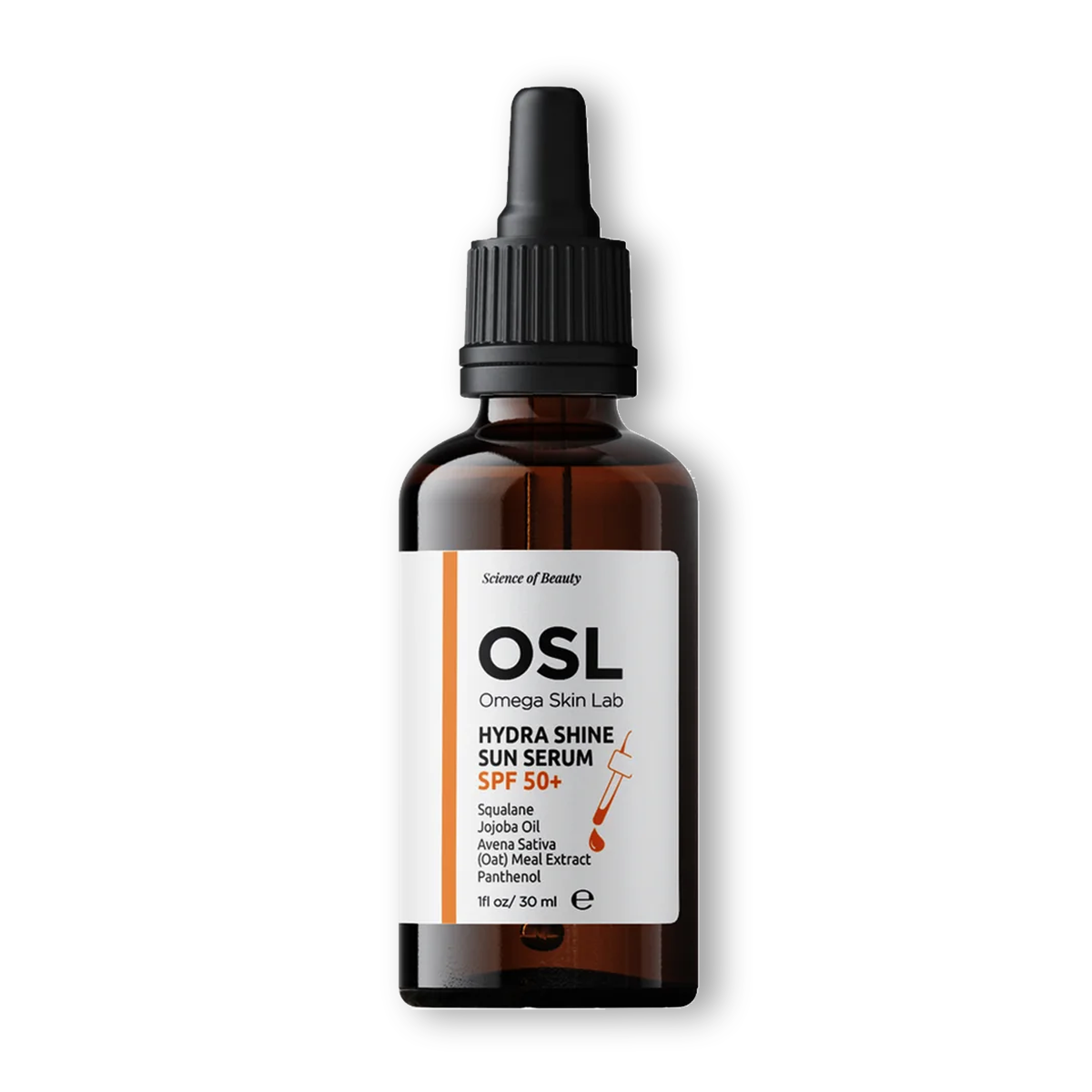 Omega Skin Lab Hydra Shine Sun Serum SPF 50+