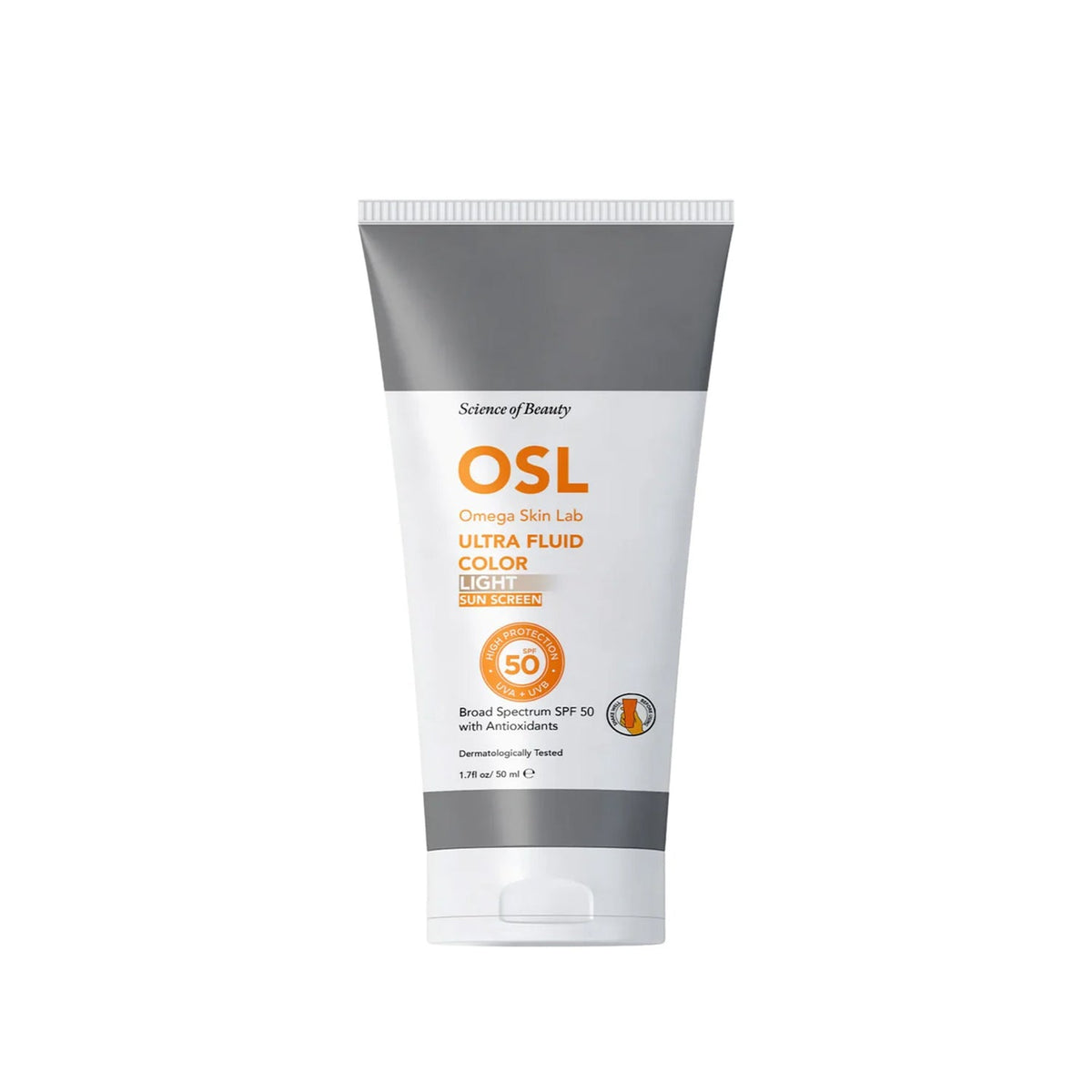 Omega Skin Lab Ultra Fluid Color Light SPF 50