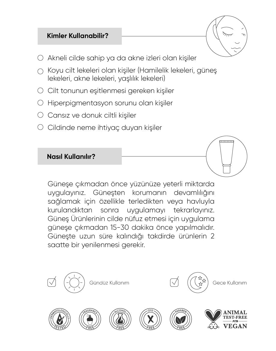 The NewLab Akne ve Leke Önleyici Güneş Kremi (50 SPF)