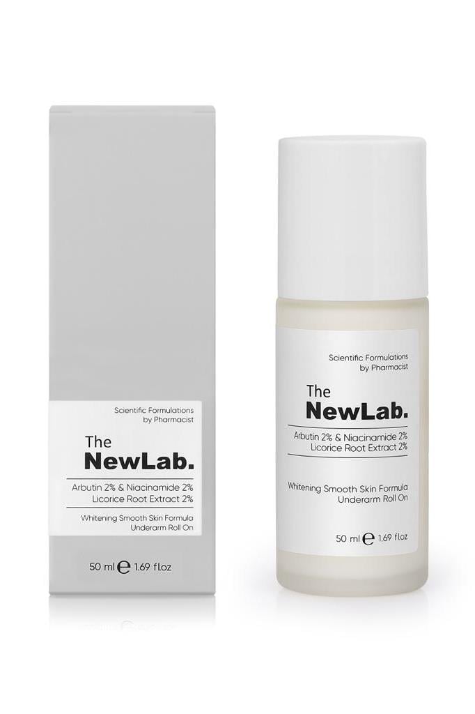 The NewLab Arbutin, Niacinamide ve Meyan Kökü Özü içerikli Koltuk Altı Beyazlatıcı Roll on