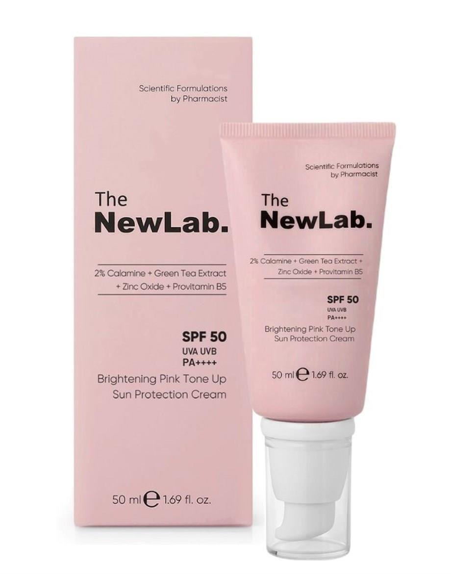 The NewLab Aydınlatıcı Ve Cilt Tonu Eşitleyici Güneş Kremi SPF 50+