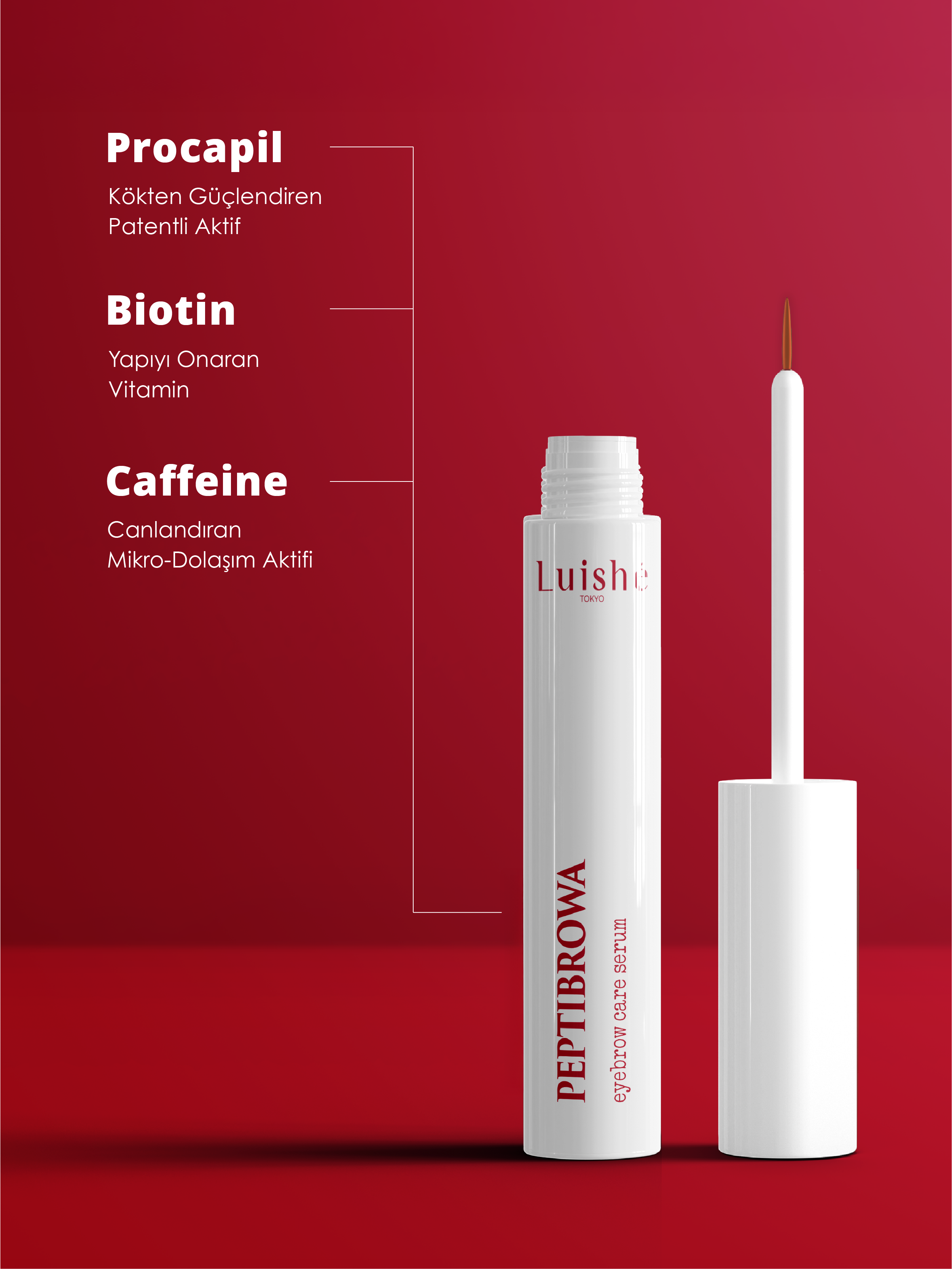Luishe Tokyo Peptibrowa Care Serum