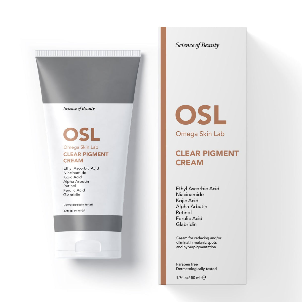 Omega Skin Lab Clear Pigment Cream
