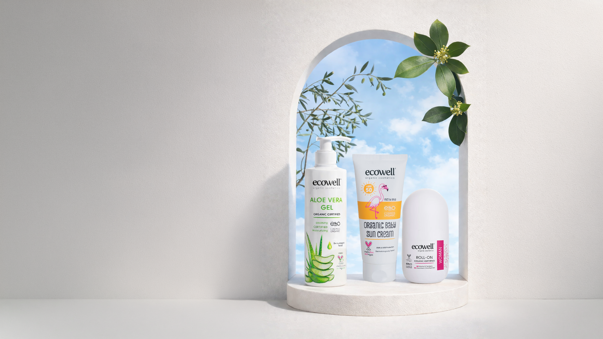 Ecowell, with organic & vegan certification, is at MedicBlu!