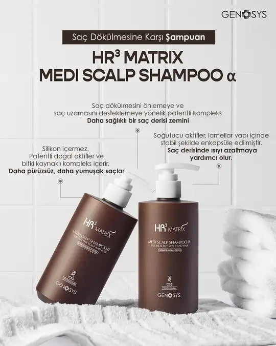 Genosys HR3 Matrix Medi Scalp Shampoo α