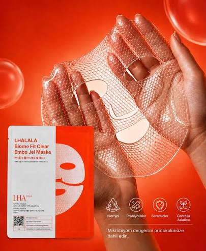 Lhala Biome Fit Clear Embo Gel Mask