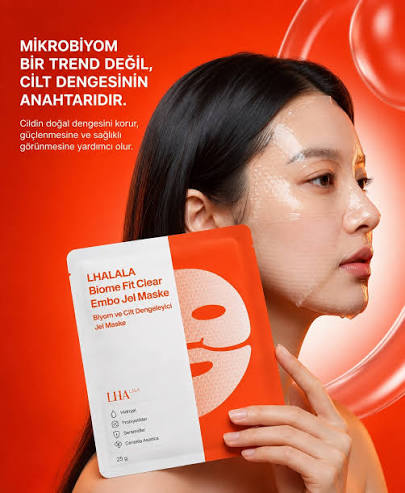 Lhala Biome Fit Clear Embo Gel Mask