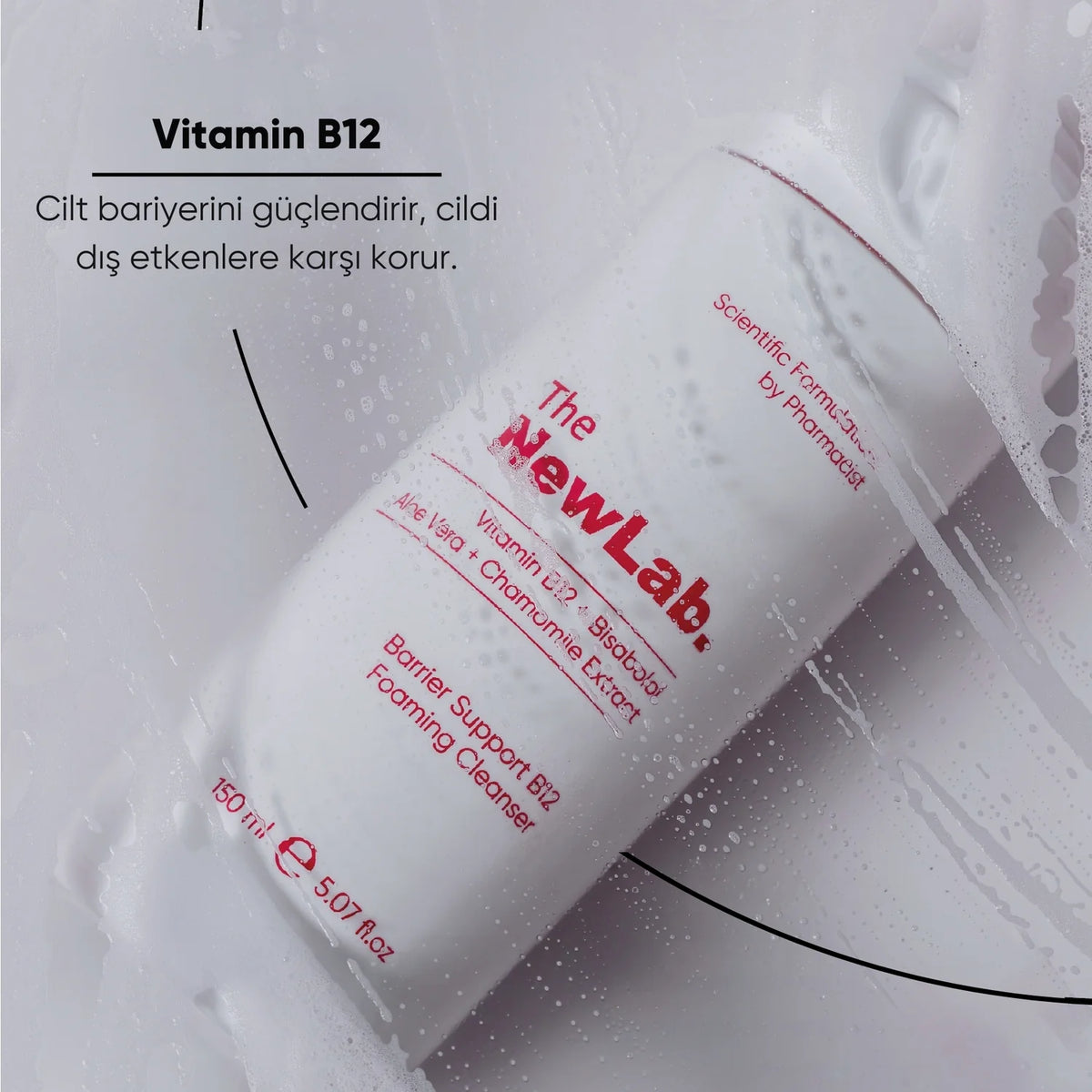 The NewLab Bariyer Güçlendirici B12 Temizleme Köpüğü