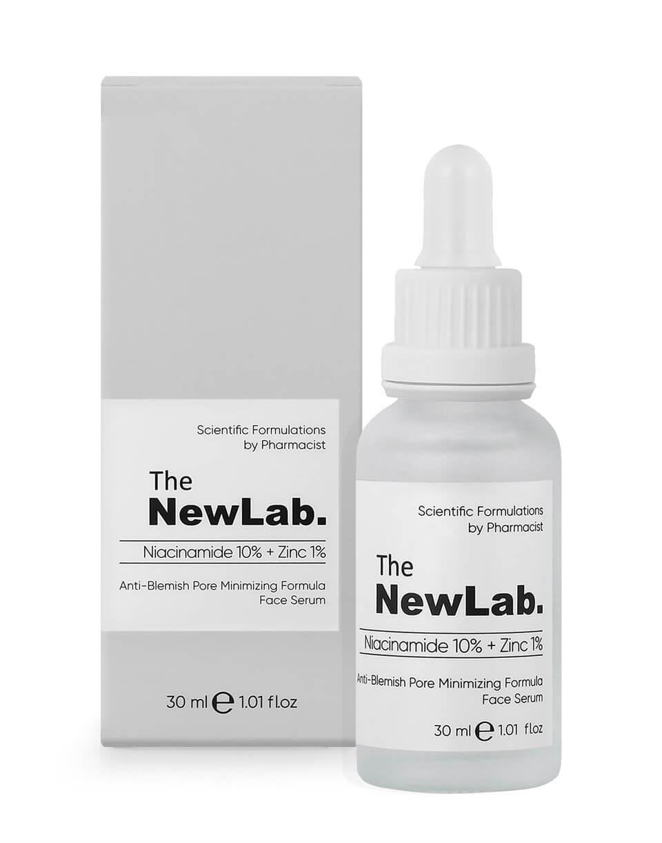 The NewLab Niacinamide 10% + Zinc 1% - Akne Karşıtı Por Sıkılaştırıcı Yüz Serumu